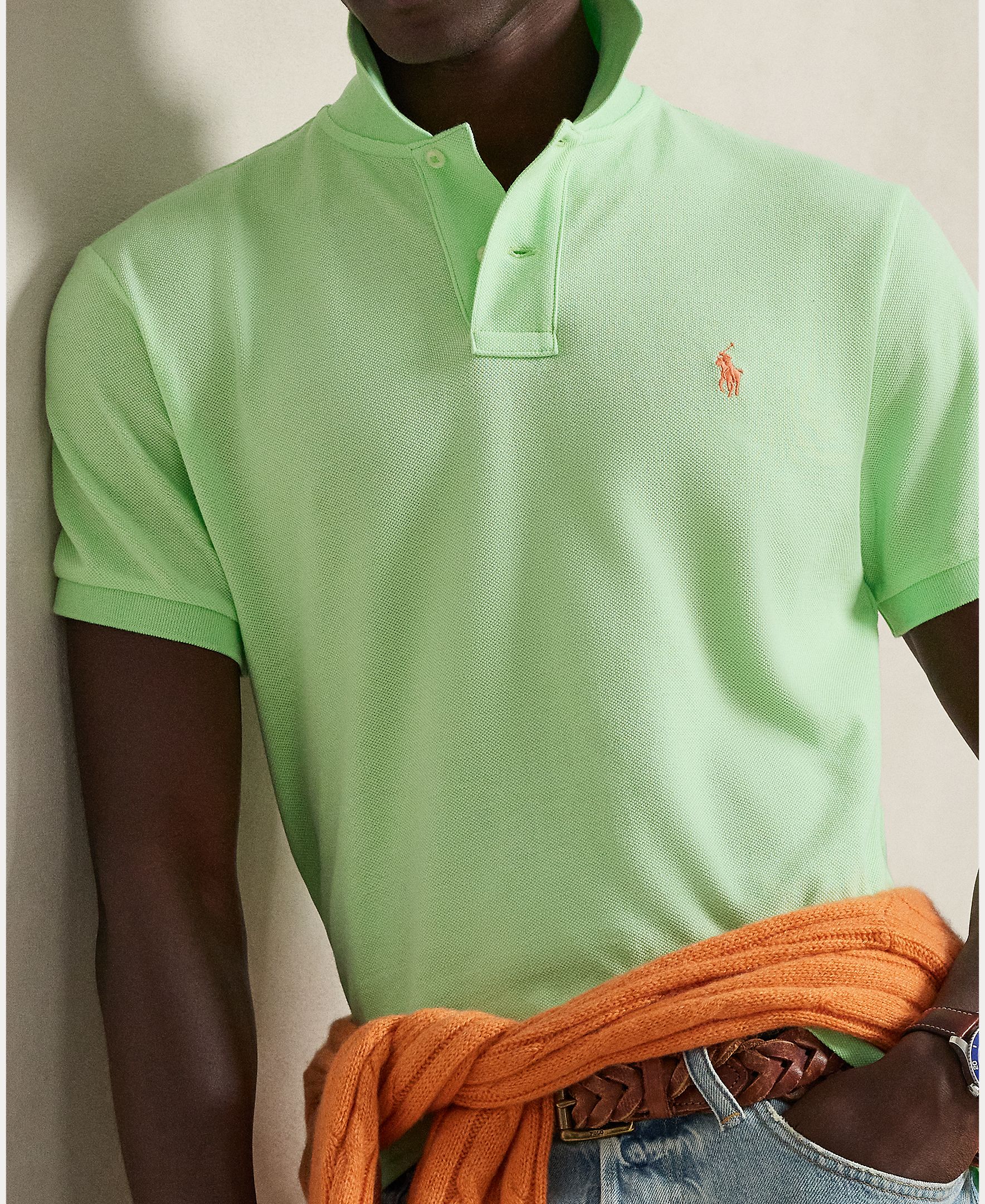 Polo Piqué Slim Fit Lima-4
