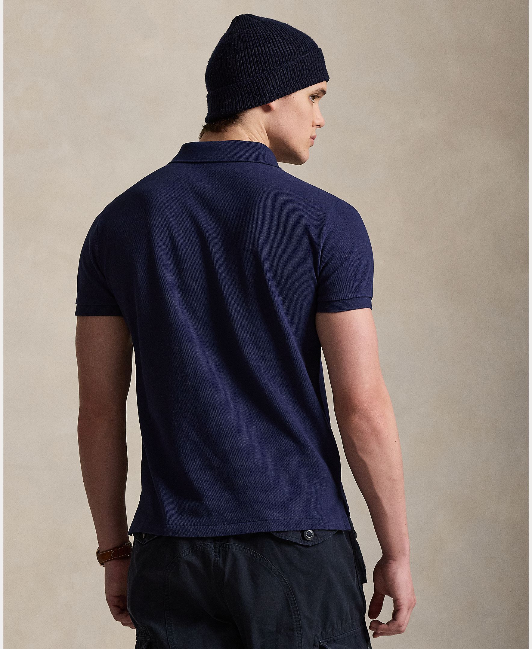 Camiseta de hombre Newport/crema PP - Polo Ralph Lauren - Azul marino Azul marino-3