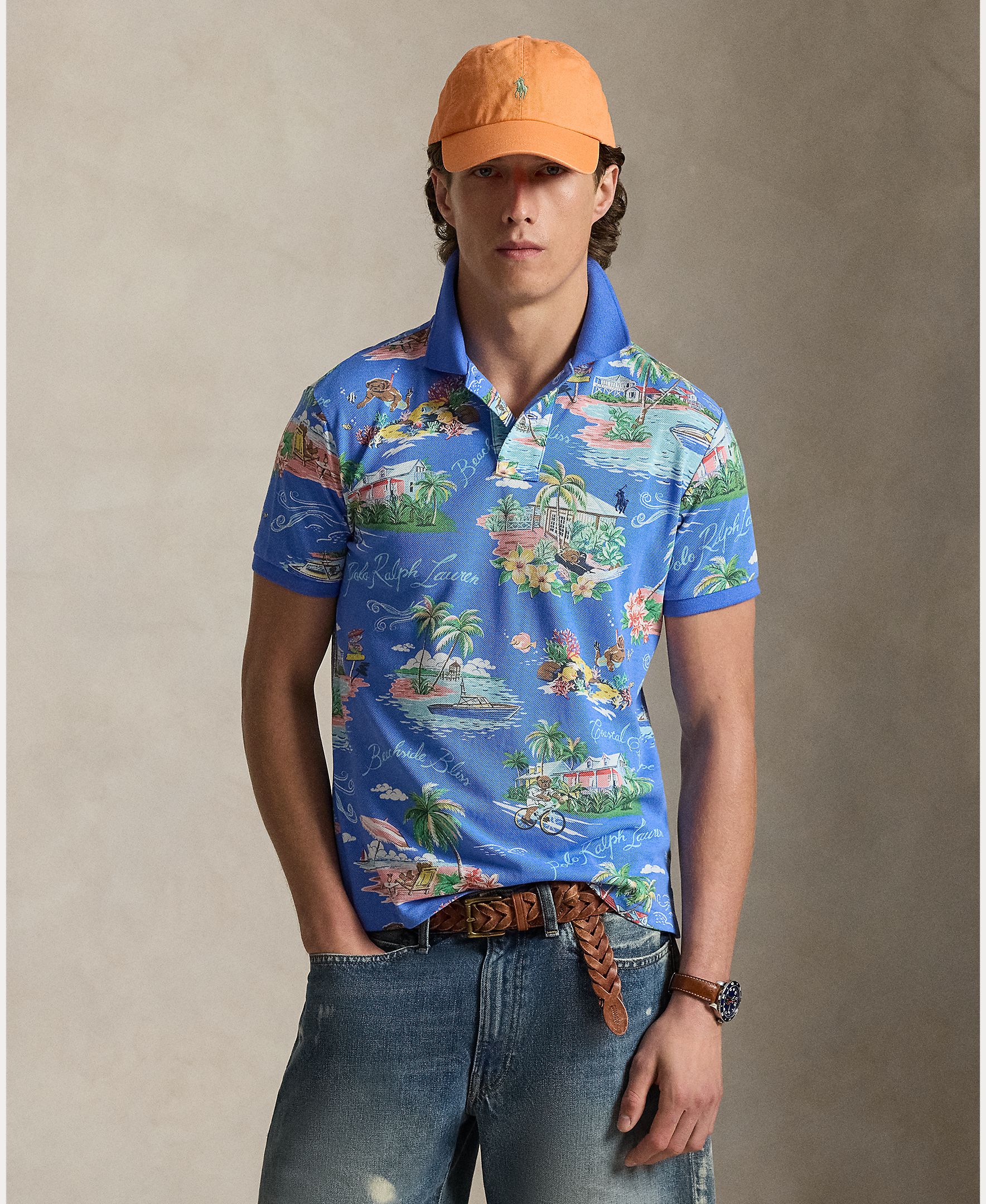 Imagem 0 de Polo de Algodão Estampado
