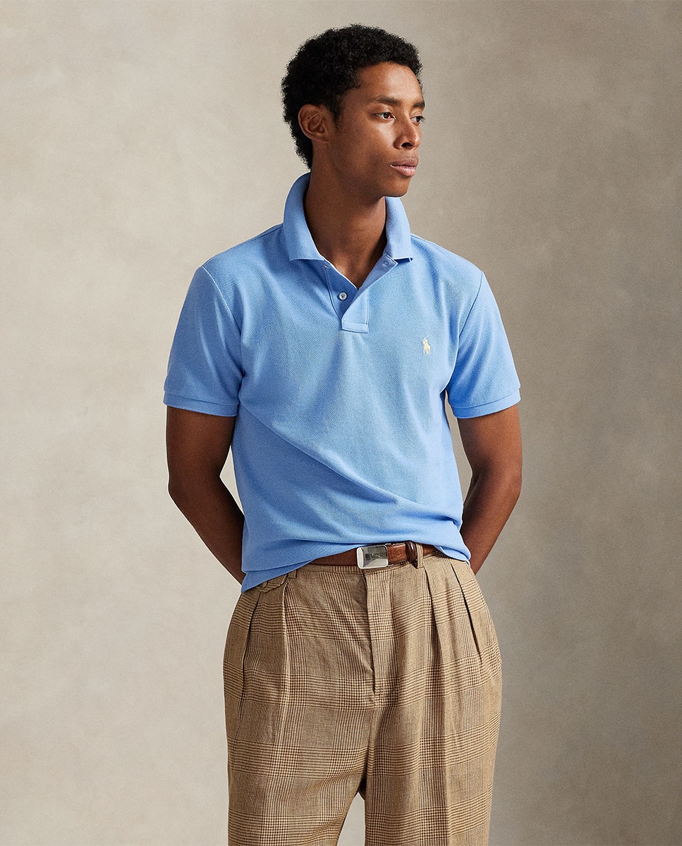 Polo de hombre de piqué Regular fit Azul Alba Polo Ralph Lauren · El ...