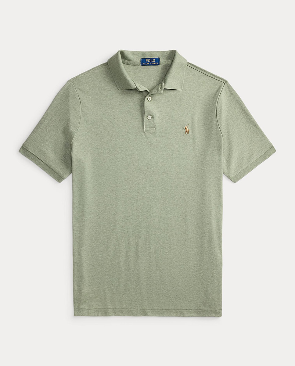 Polo de Algodão Interlock Regular Fit Verde Brisa-4