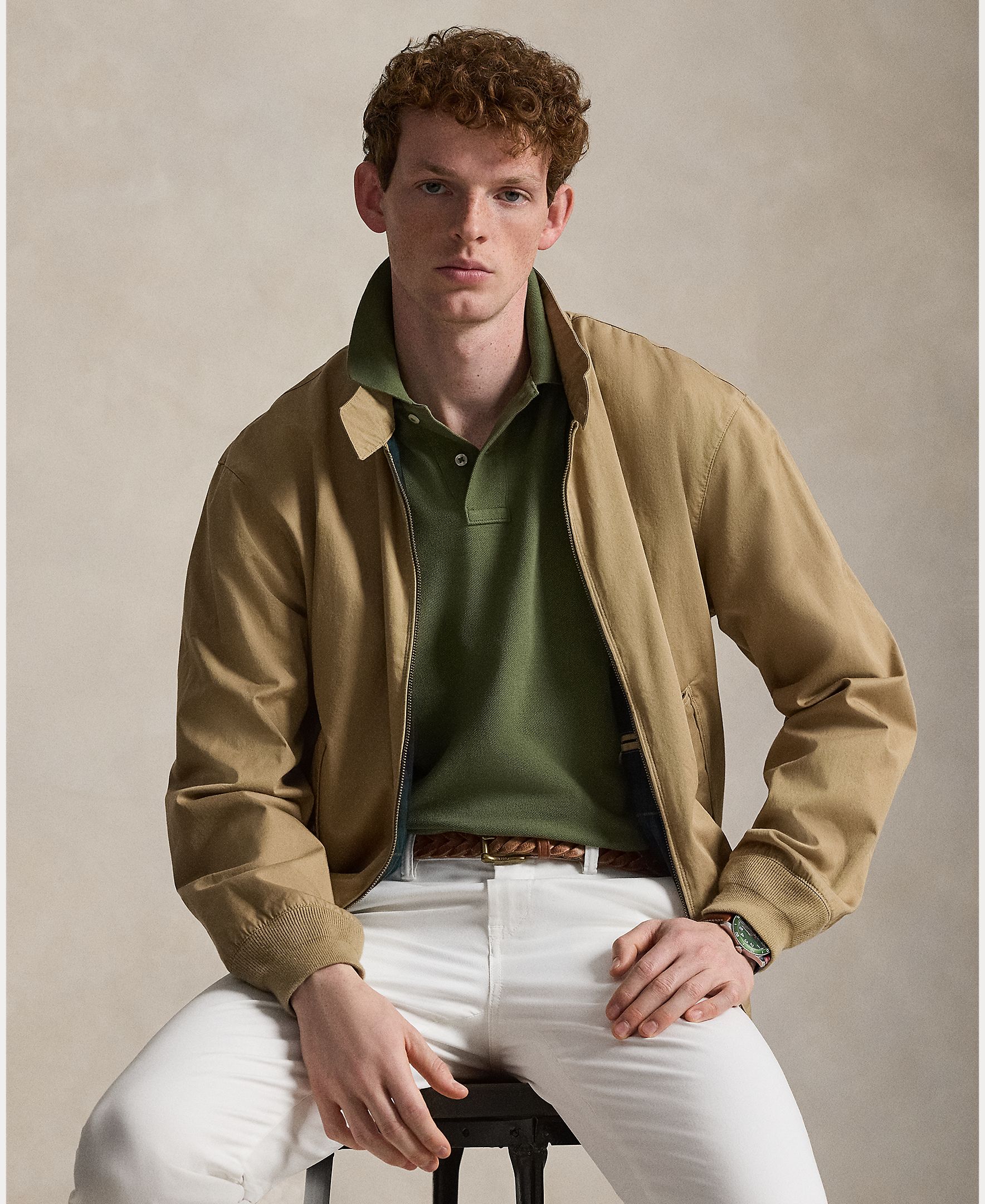 Polo de hombre de piqué Regular fit Verde Oliva Polo Ralph Lauren