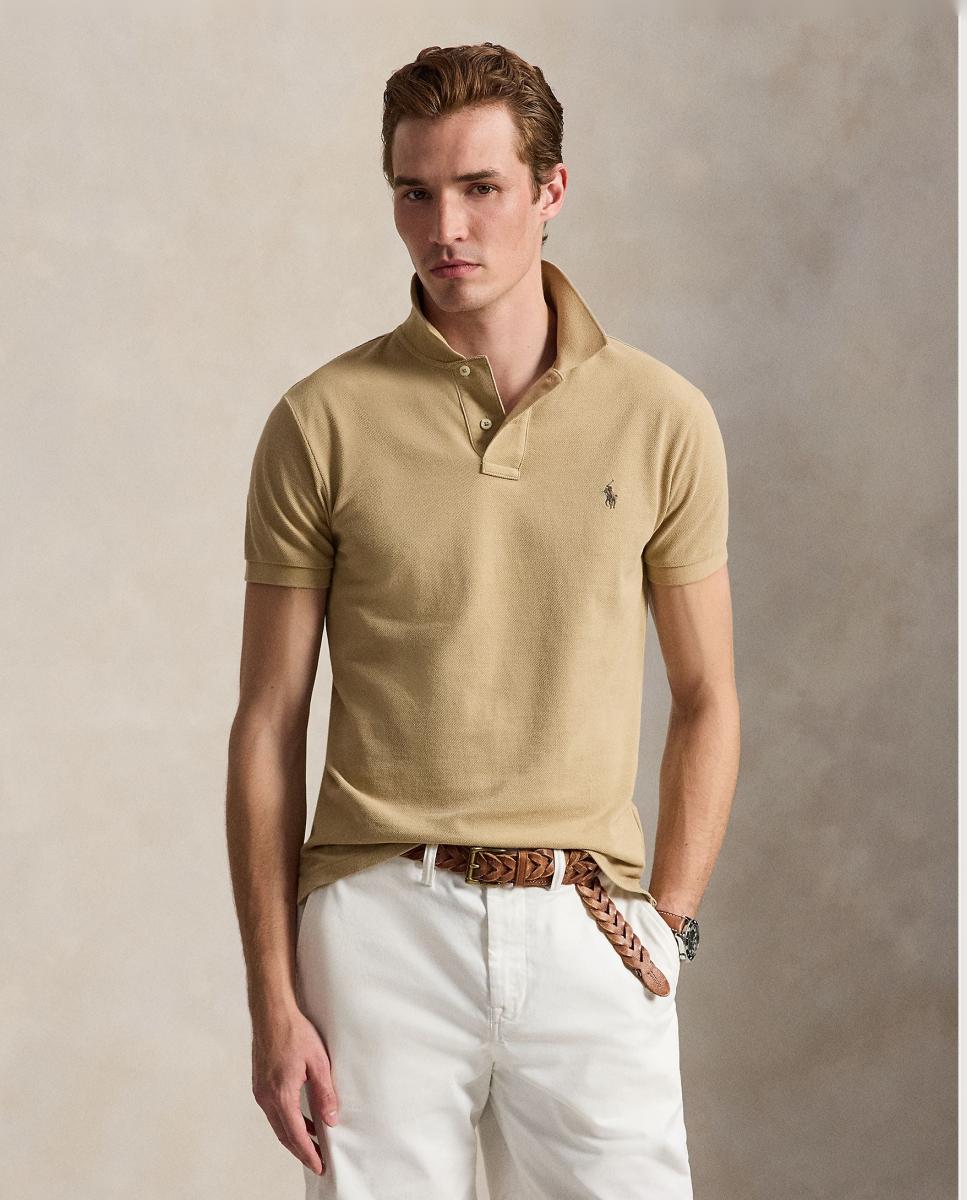 Polo de hombre Slim Fit Vintage Caqui Polo Ralph Lauren - Camel Camel-1