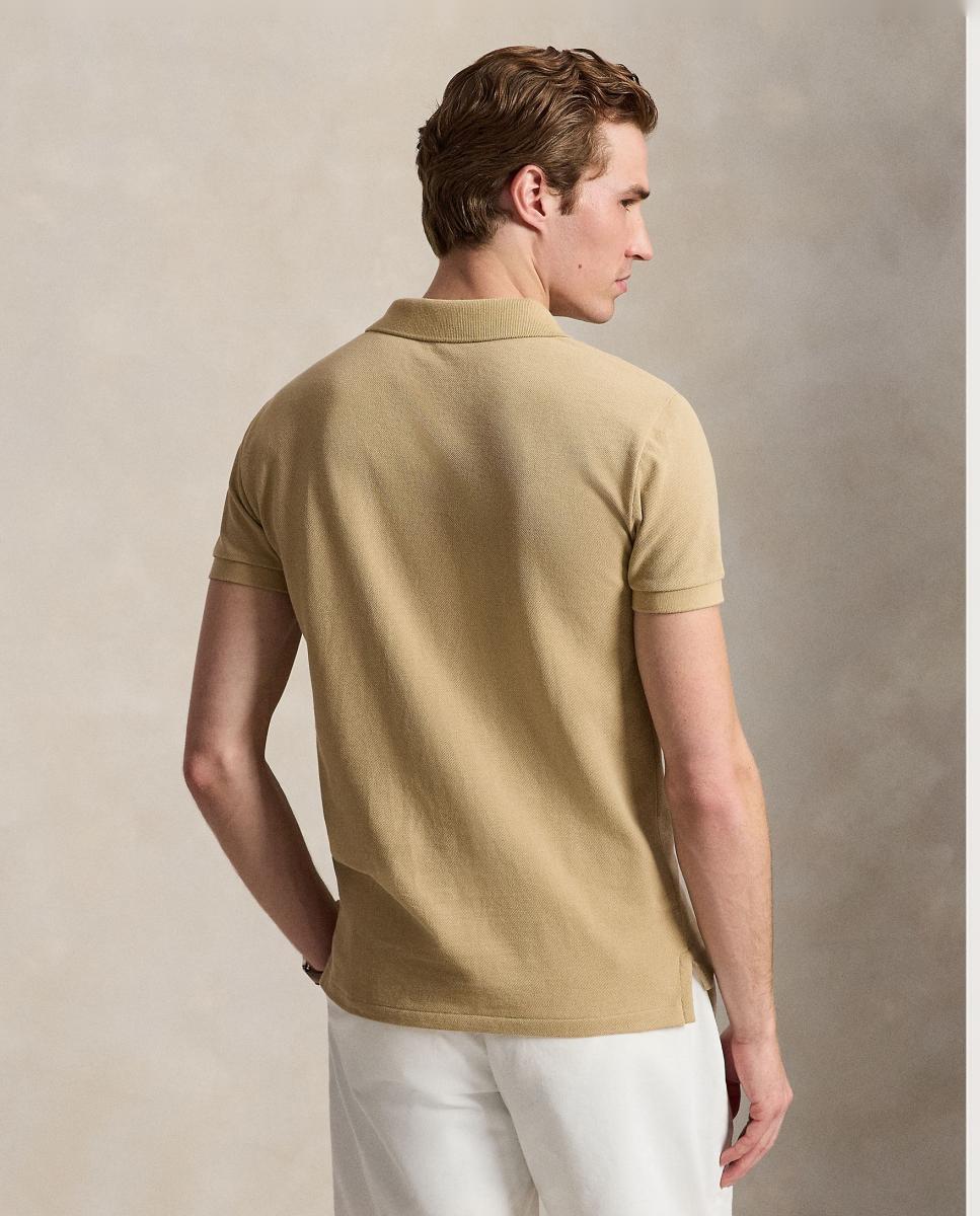 Polo de hombre Slim Fit Vintage Caqui Polo Ralph Lauren - Camel Camel-3