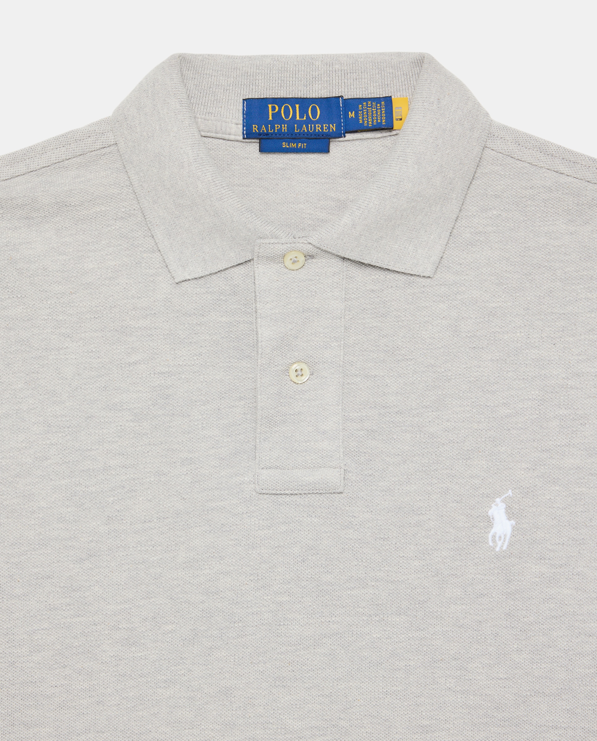 Polo de hombre Slim Fit Vintage Caqui Polo Ralph Lauren - Gris claro Gris claro-2