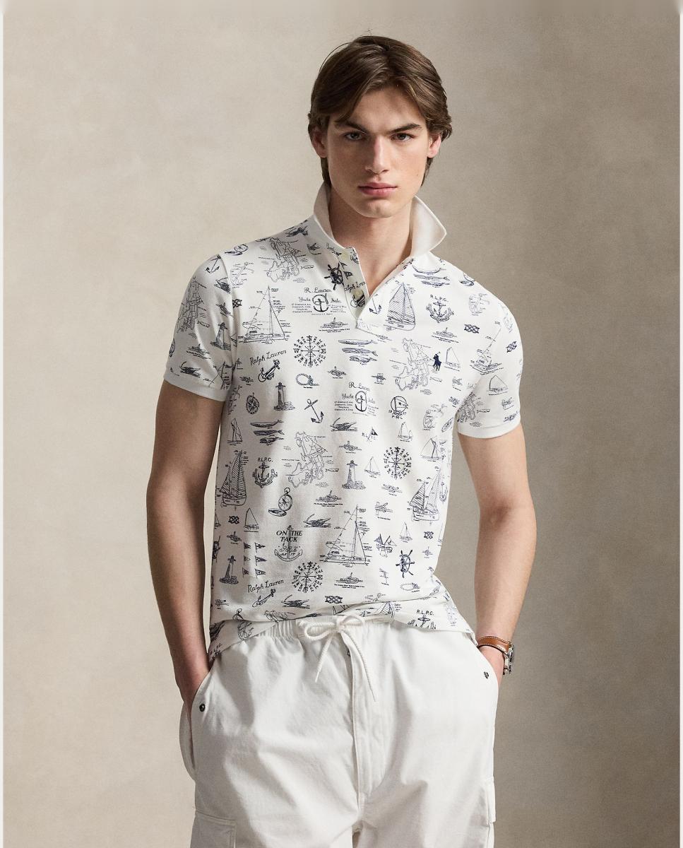 Polo Ralph Lauren - Polo de hombre de Regular Fit estampado.