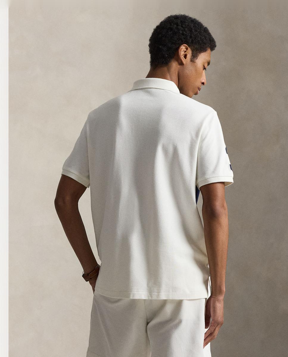 Polo Regular Fit com Big Pony Cru-3