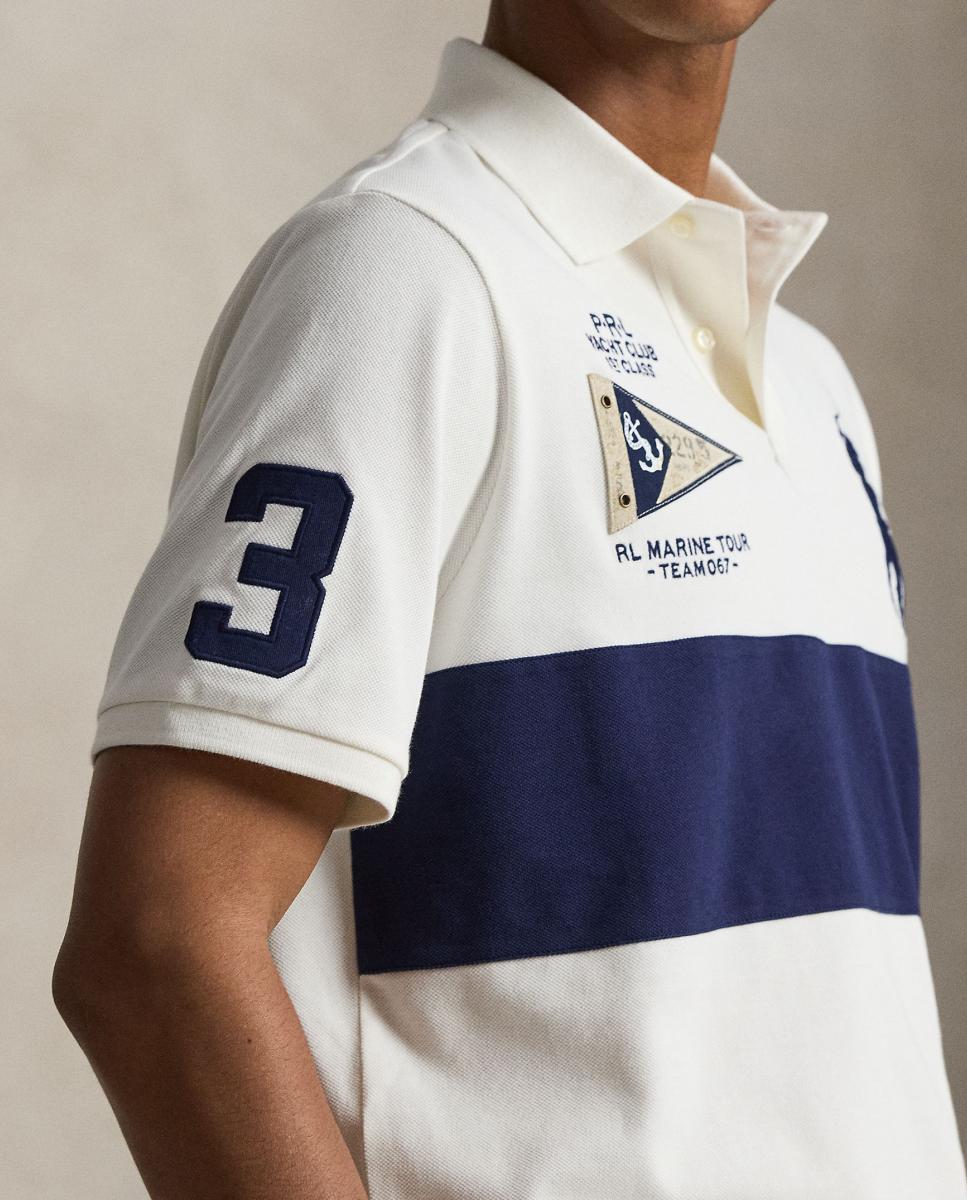 Polo Regular Fit com Big Pony Cru-4