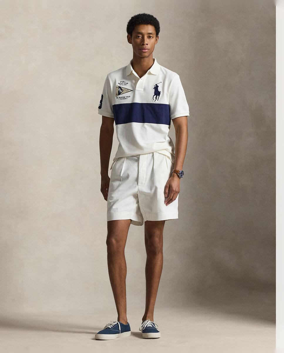 Polo Regular Fit com Big Pony Cru-6
