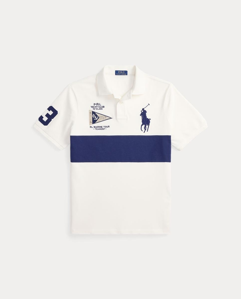 Polo Regular Fit com Big Pony Cru-5