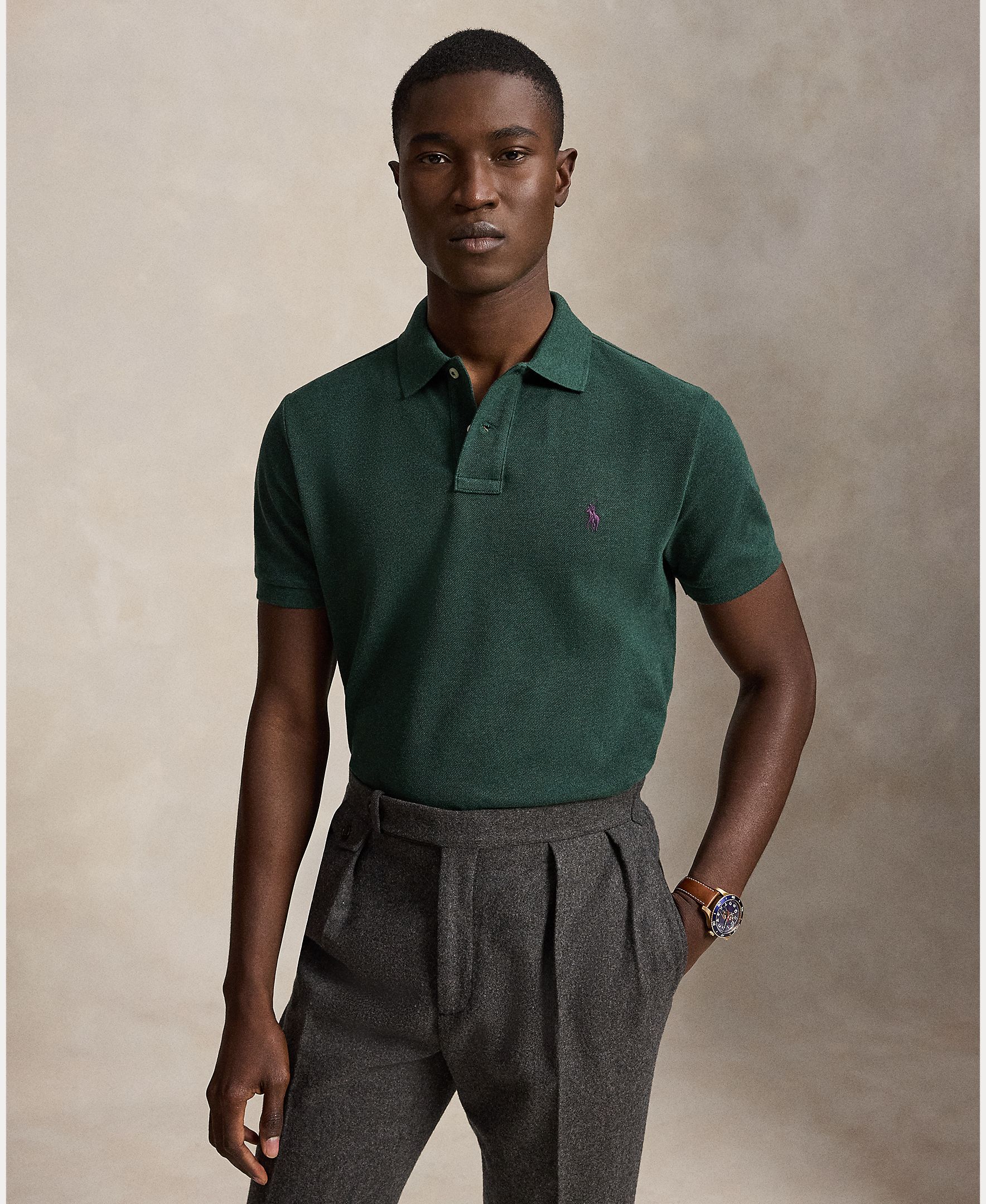 Imagem 0 de Polo Piqué Regular Fit para Homem