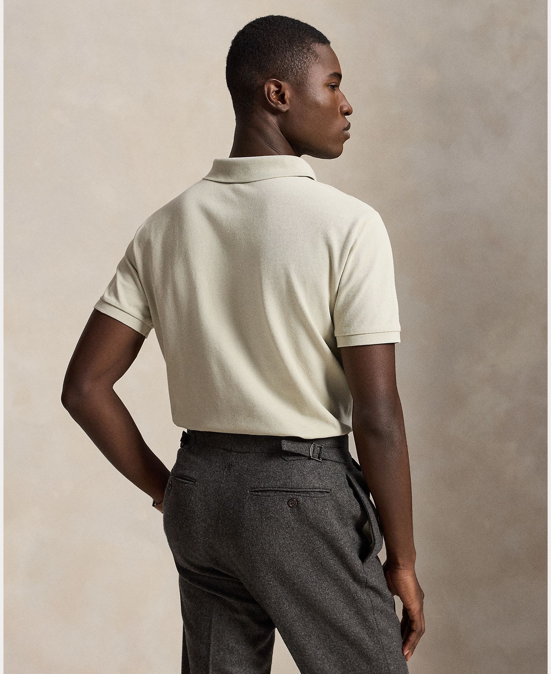 Camiseta de hombre Clásico Stone - Polo Ralph Lauren - Piedra Natural Piedra Natural-3