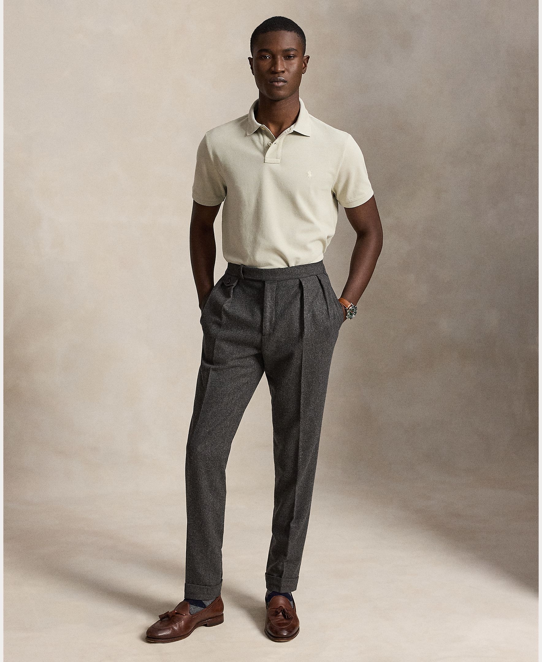 Camiseta de hombre Clásico Stone - Polo Ralph Lauren - Piedra Natural Piedra Natural-7