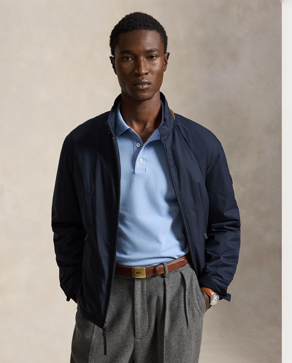Polo de hombre elástico Custom Slim Fit Verde - Polo Ralph Lauren - Azul Azul pálido-5