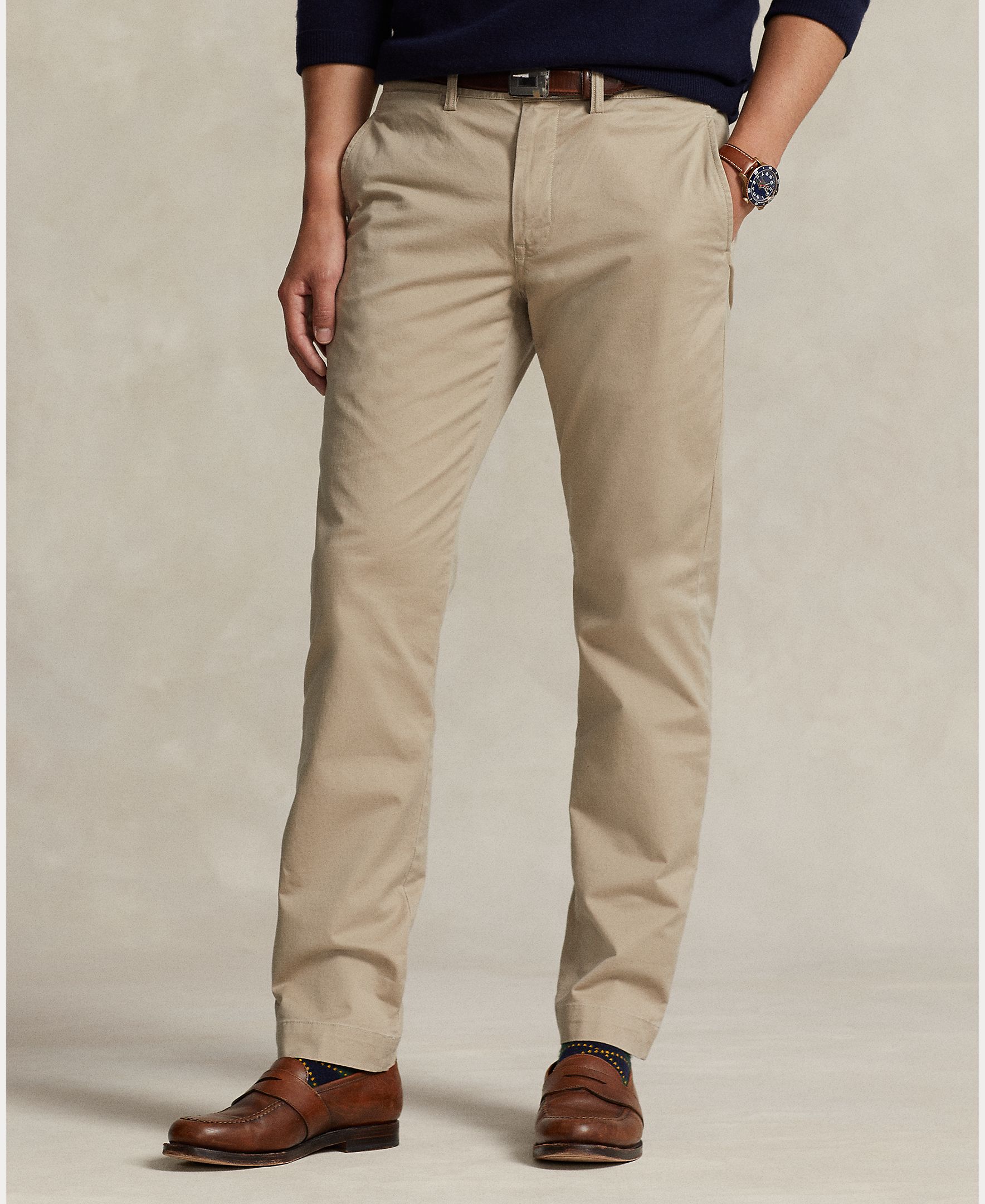 Pantalón chino de hombre Tinta Nautical - Polo Ralph Lauren - Beige Beige-3
