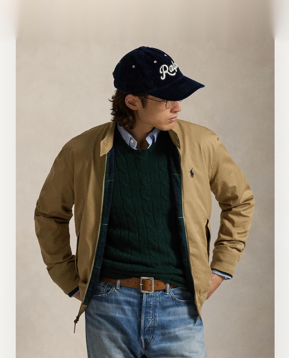 Chaqueta de hombre Bedford de sarga Azul marino - Polo Ralph Lauren - Beige Beige-3
