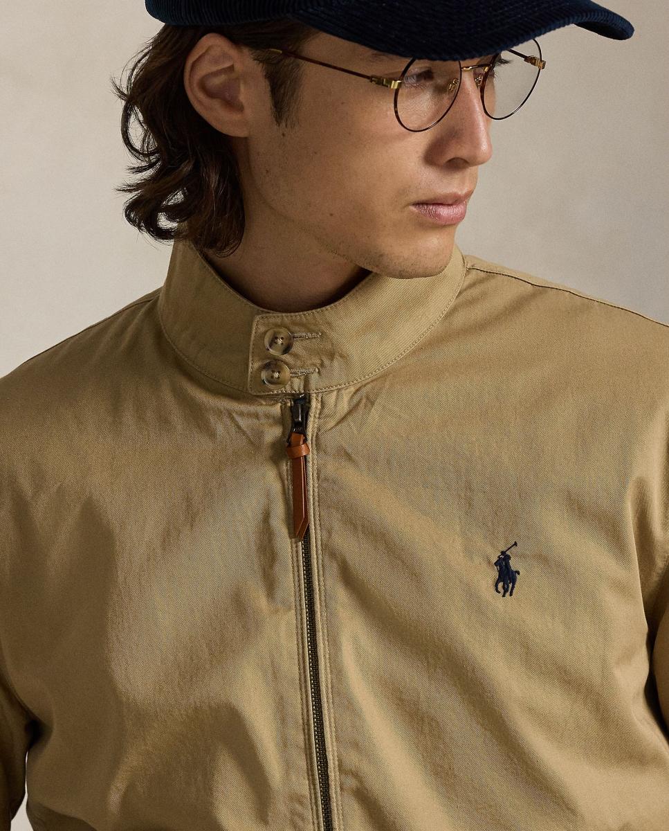 Chaqueta de hombre Bedford de sarga Azul marino - Polo Ralph Lauren - Beige Beige-6