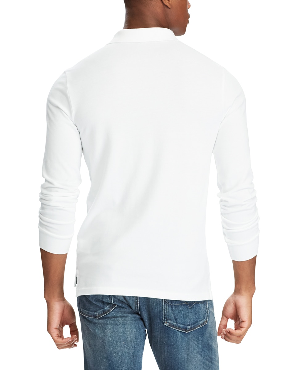 Polo de hombre Custom Slim Fit Azul marino Newport - Polo Ralph Lauren - Blanco Blanco-2
