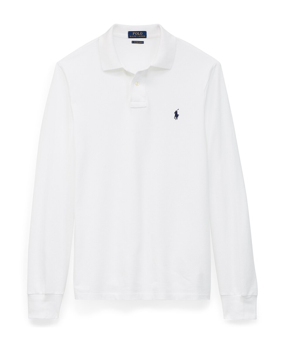 Polo de hombre Custom Slim Fit Azul marino Newport - Polo Ralph Lauren - Blanco Blanco-4