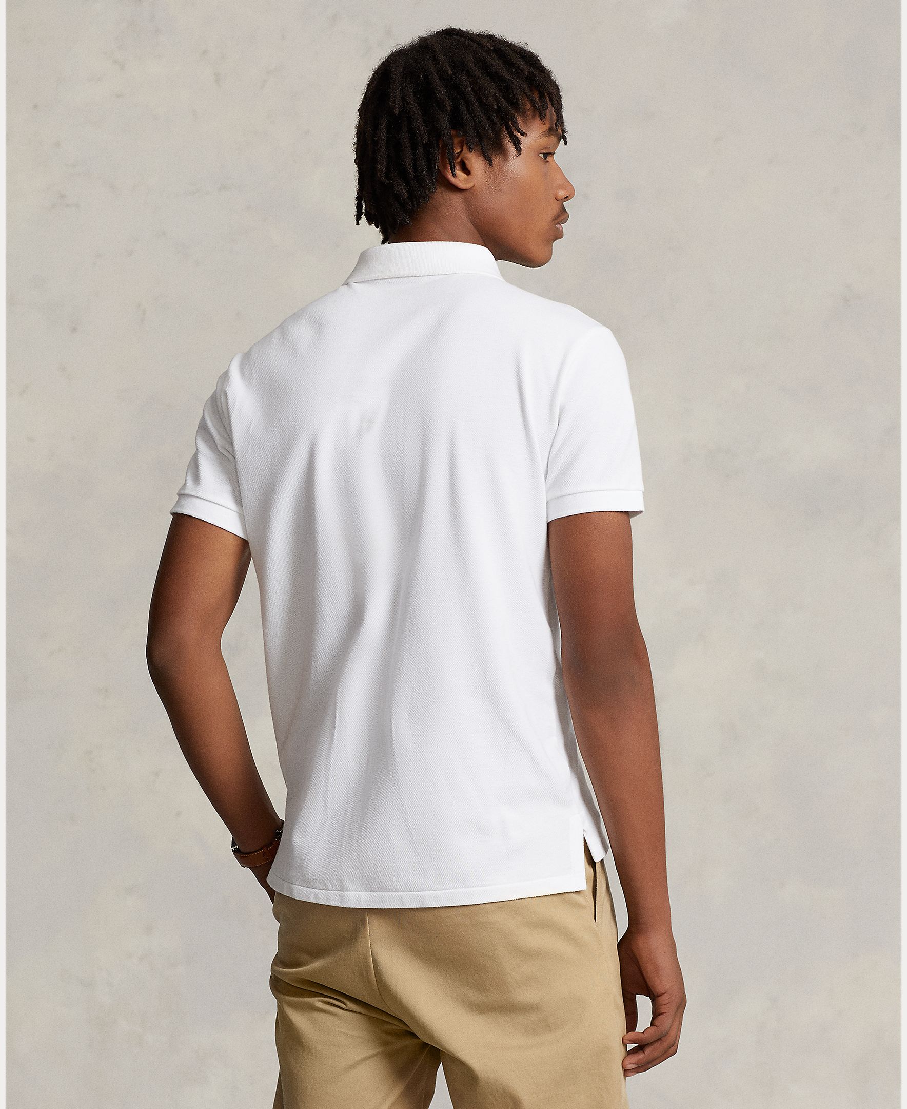 Camiseta de hombre blanco/azul marino - Polo Ralph Lauren - Blanco roto Blanco roto-4