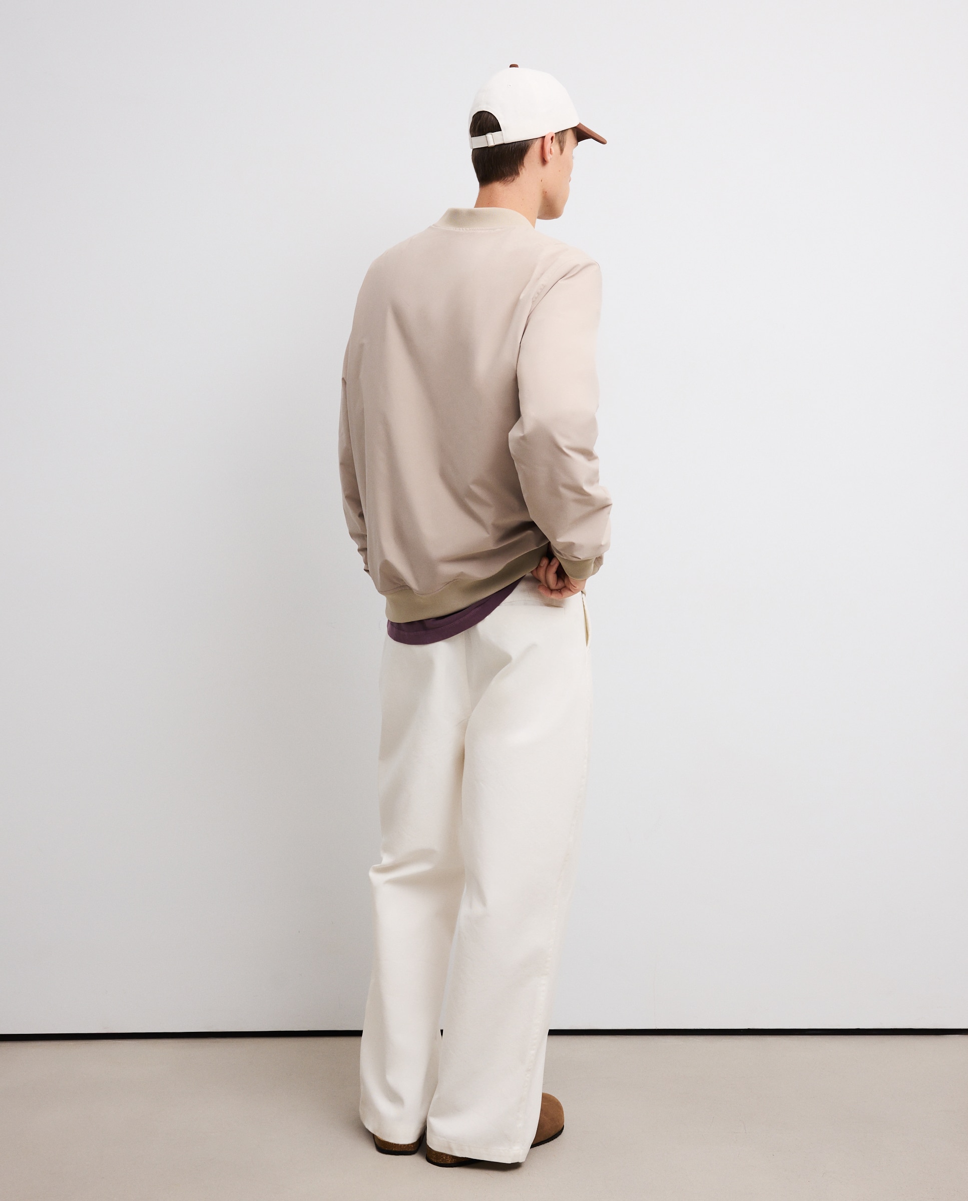 Cazadora bomber acolchada de hombre - Green Coast - Beige Beige-3