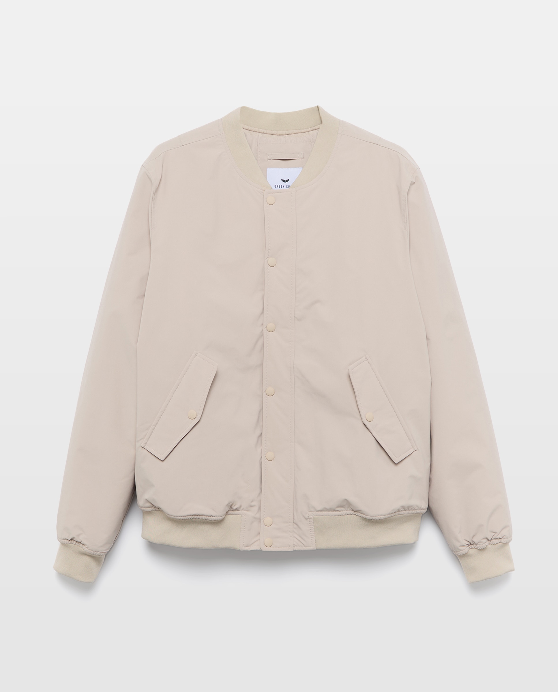 Cazadora bomber acolchada de hombre - Green Coast - Beige Beige-5