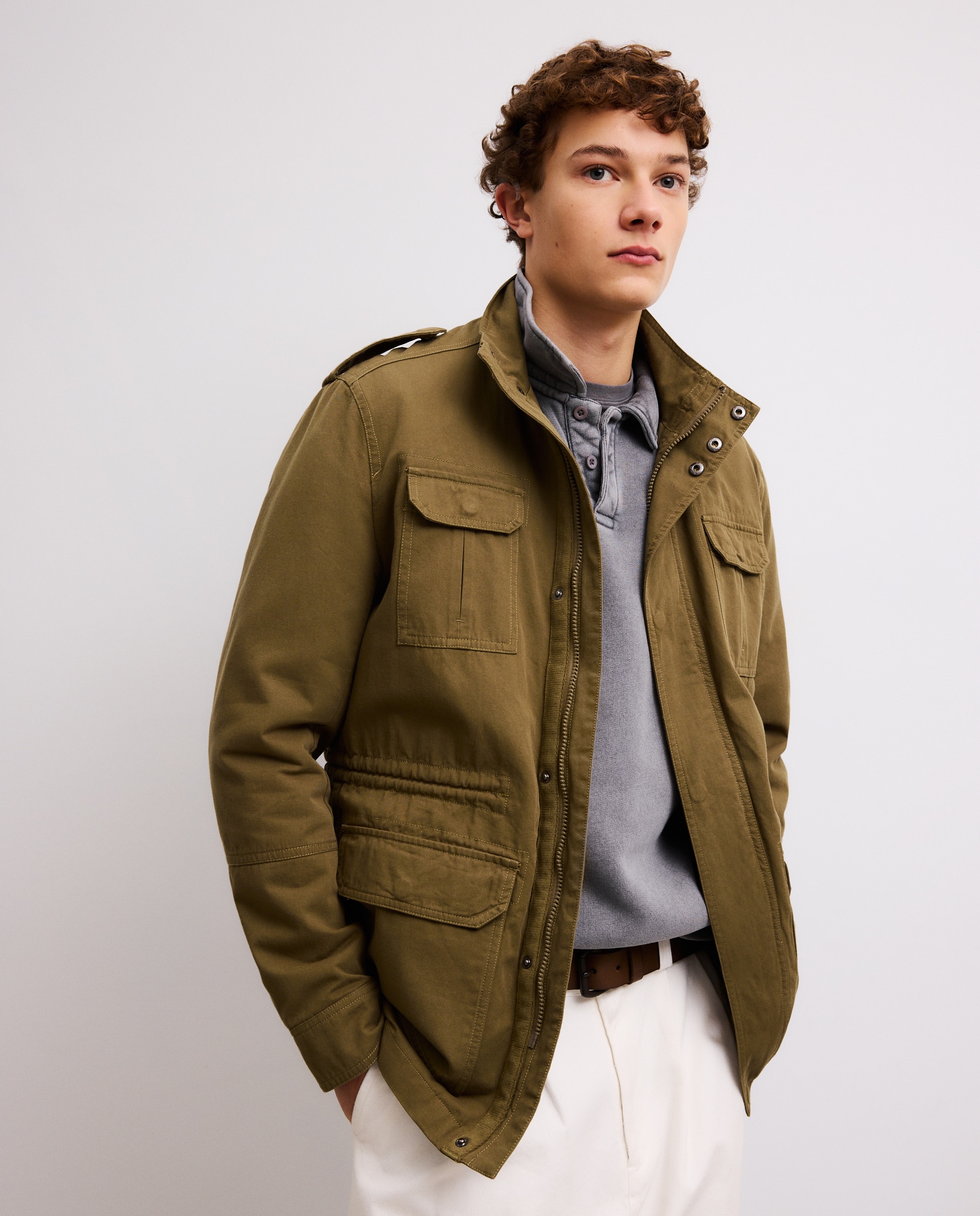 Parka Militar 520 Caqui-2