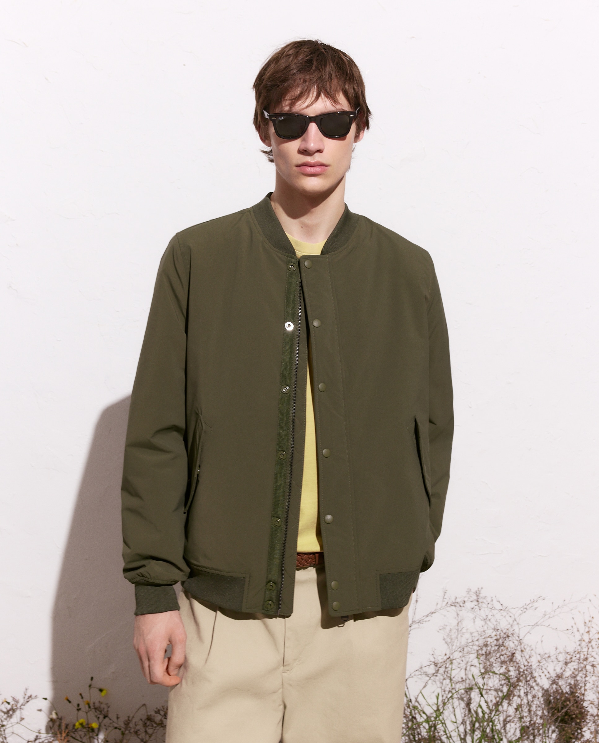 Blusão Bomber Acolchoado 520 Caqui-2