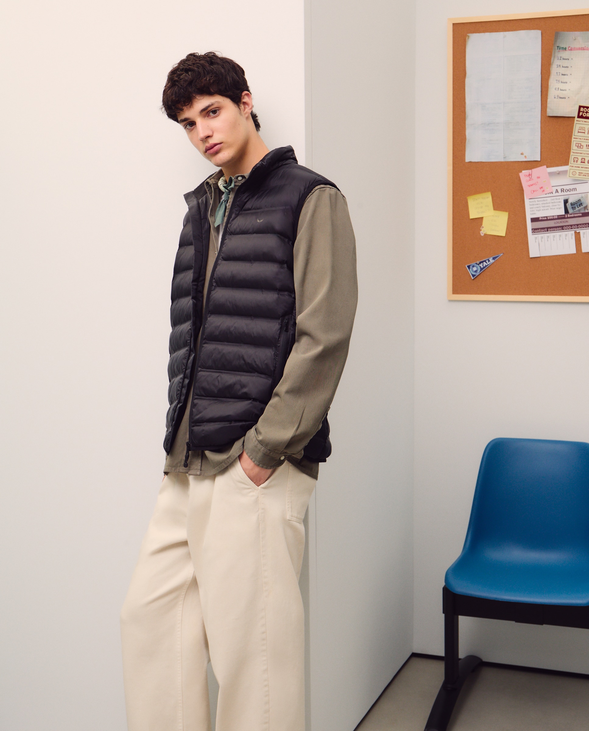 Green Coast - Chaleco plumas light