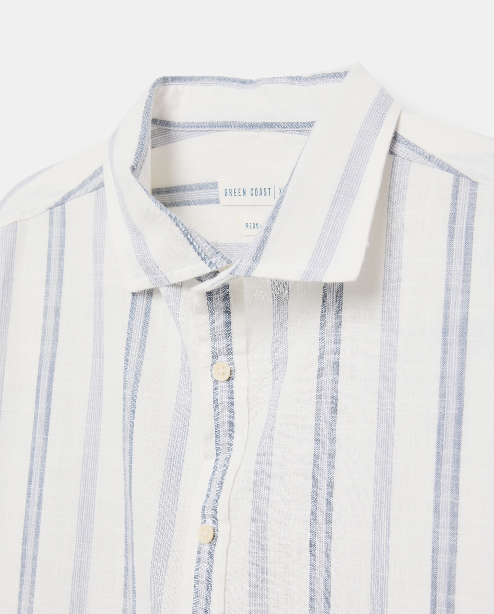 Camisa rayas de hombre - Green Coast - 400 Azul 400 Azul-6