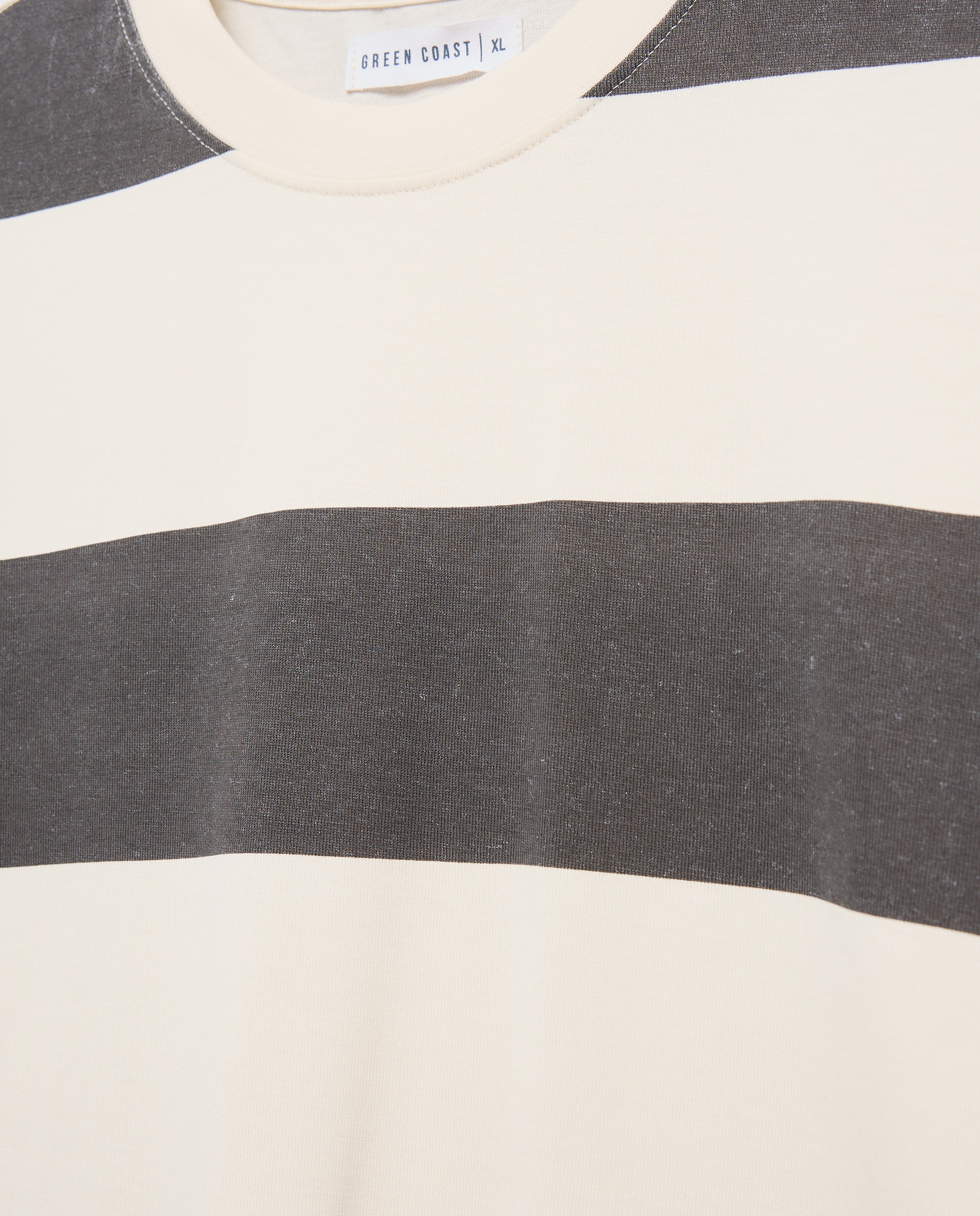 Camisola de Manga Comprida com Risca Cinzento-6
