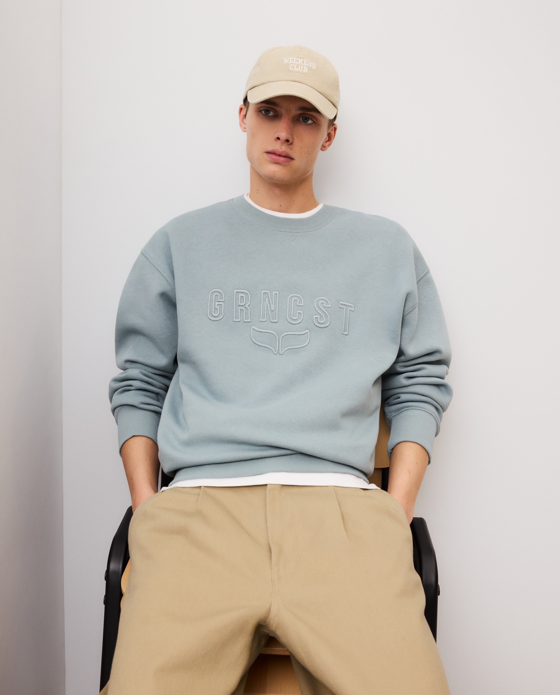Imagem 0 de Sweatshirt com Decote Redondo