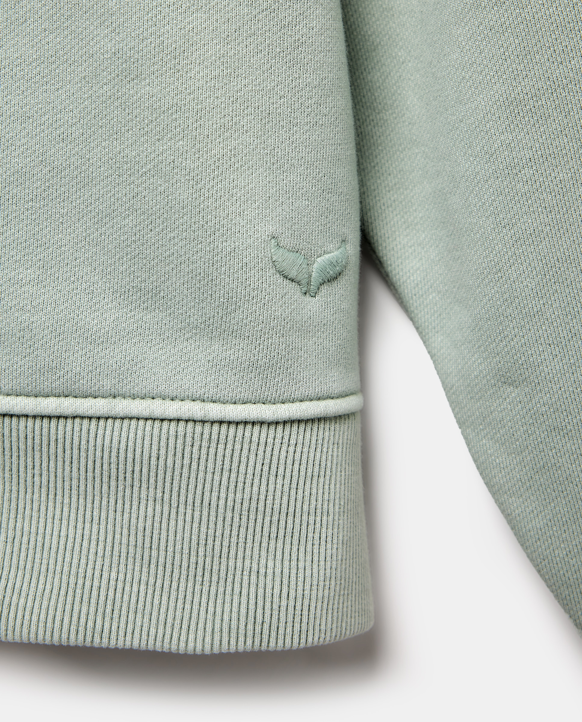 Sweatshirt sem Capuz Verde-claro-6