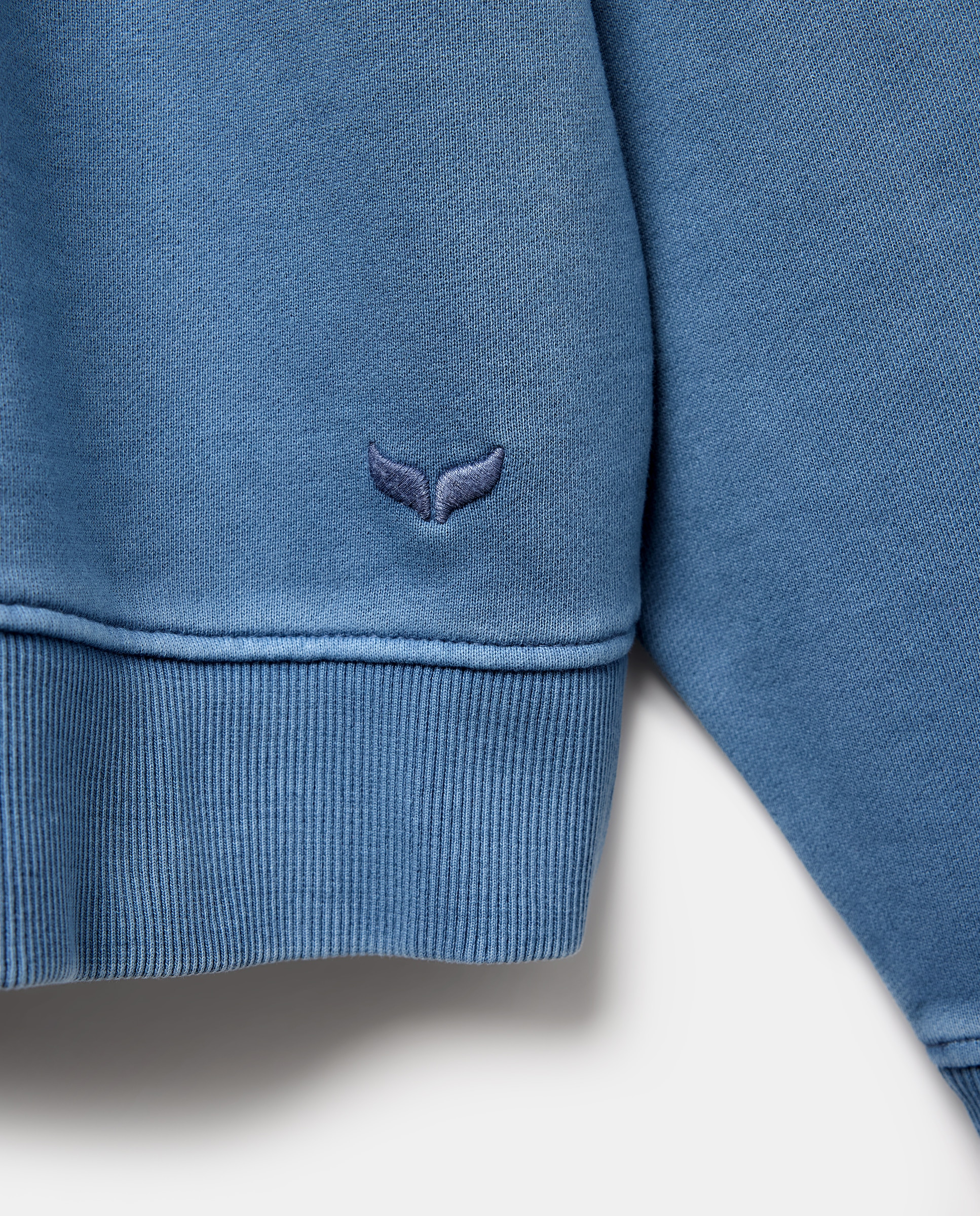 Sweatshirt sem Capuz Azul-6