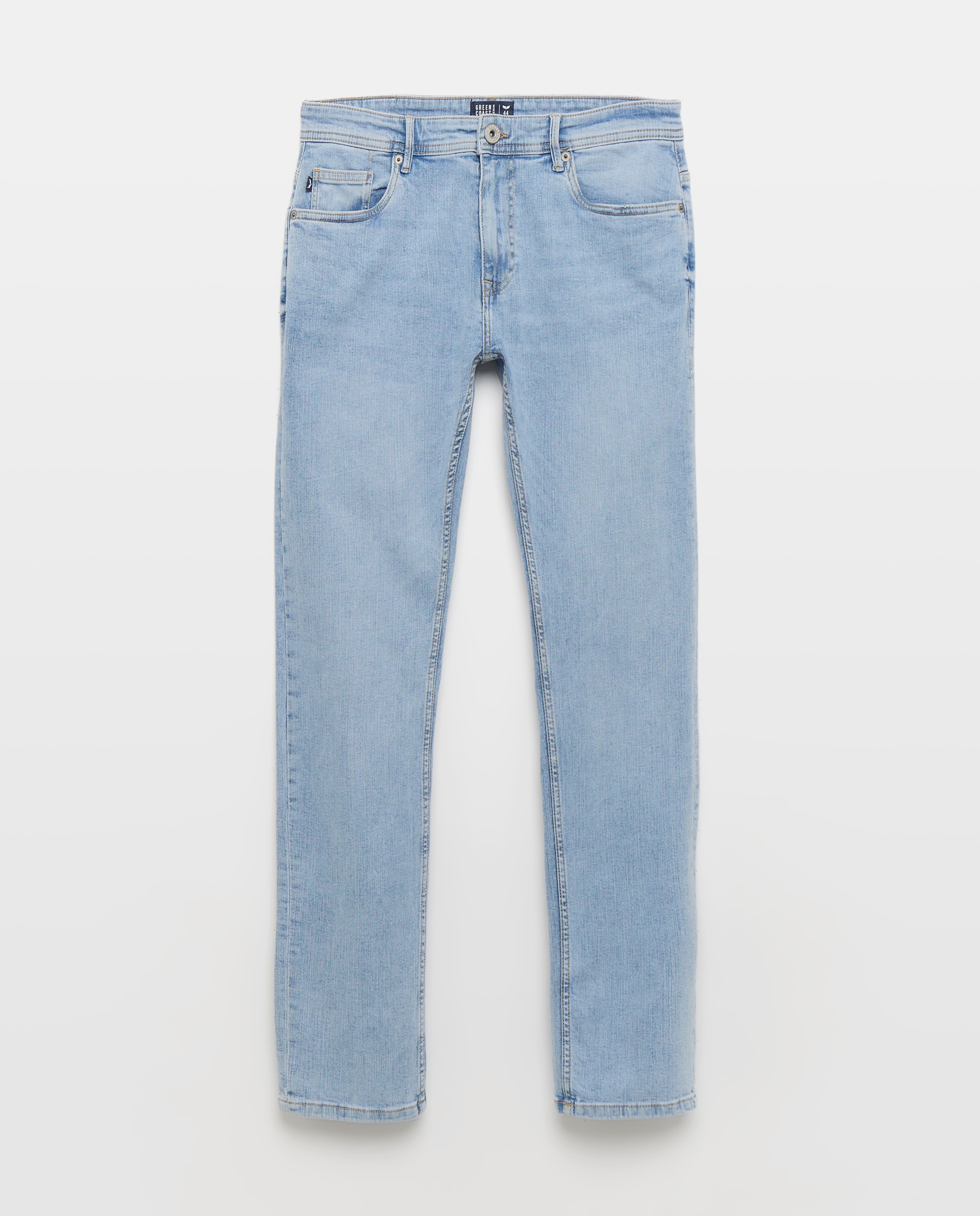 Jeans Skinny Fit Azul pálido-4