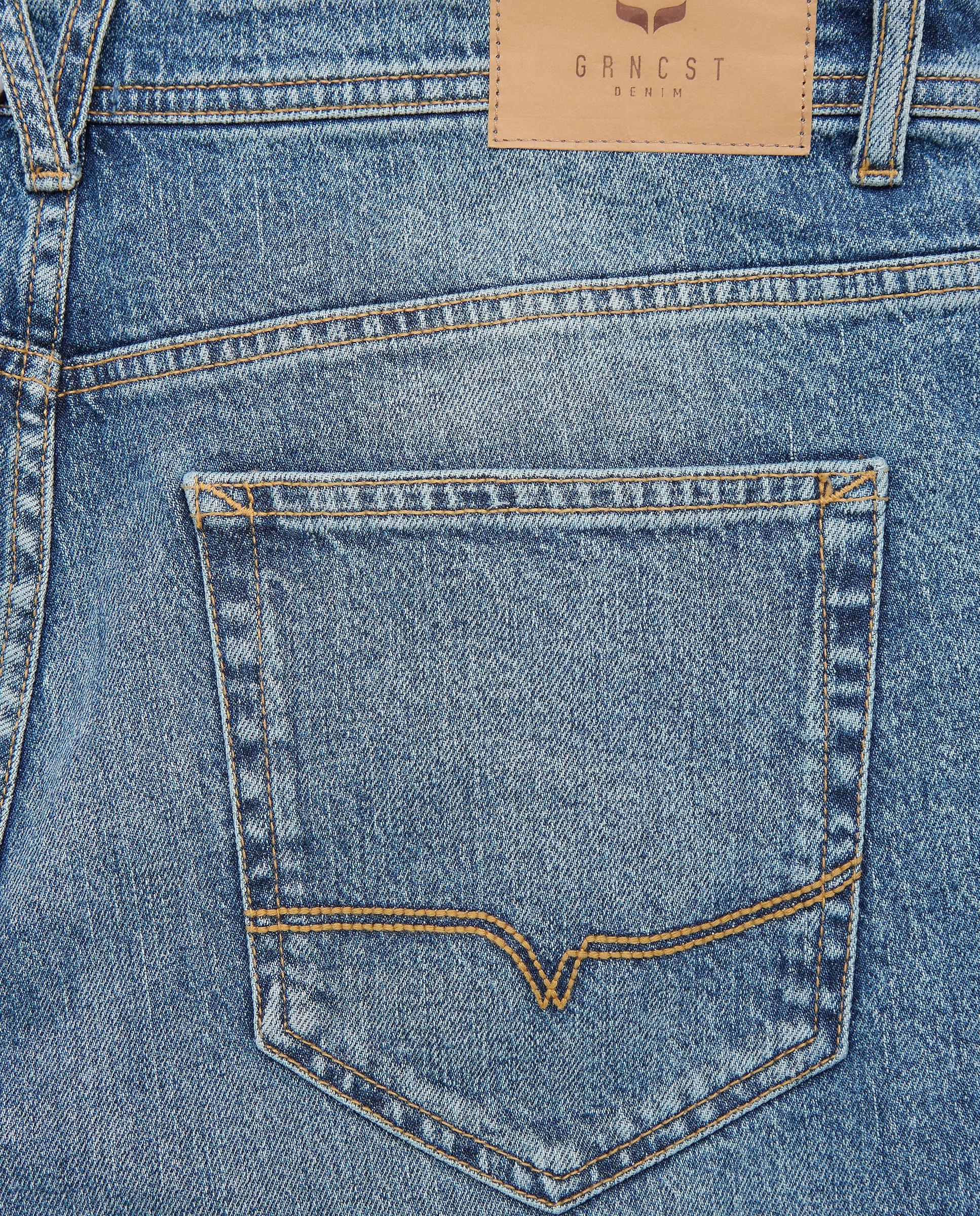 Jeans Tapered Fit Índigo-5