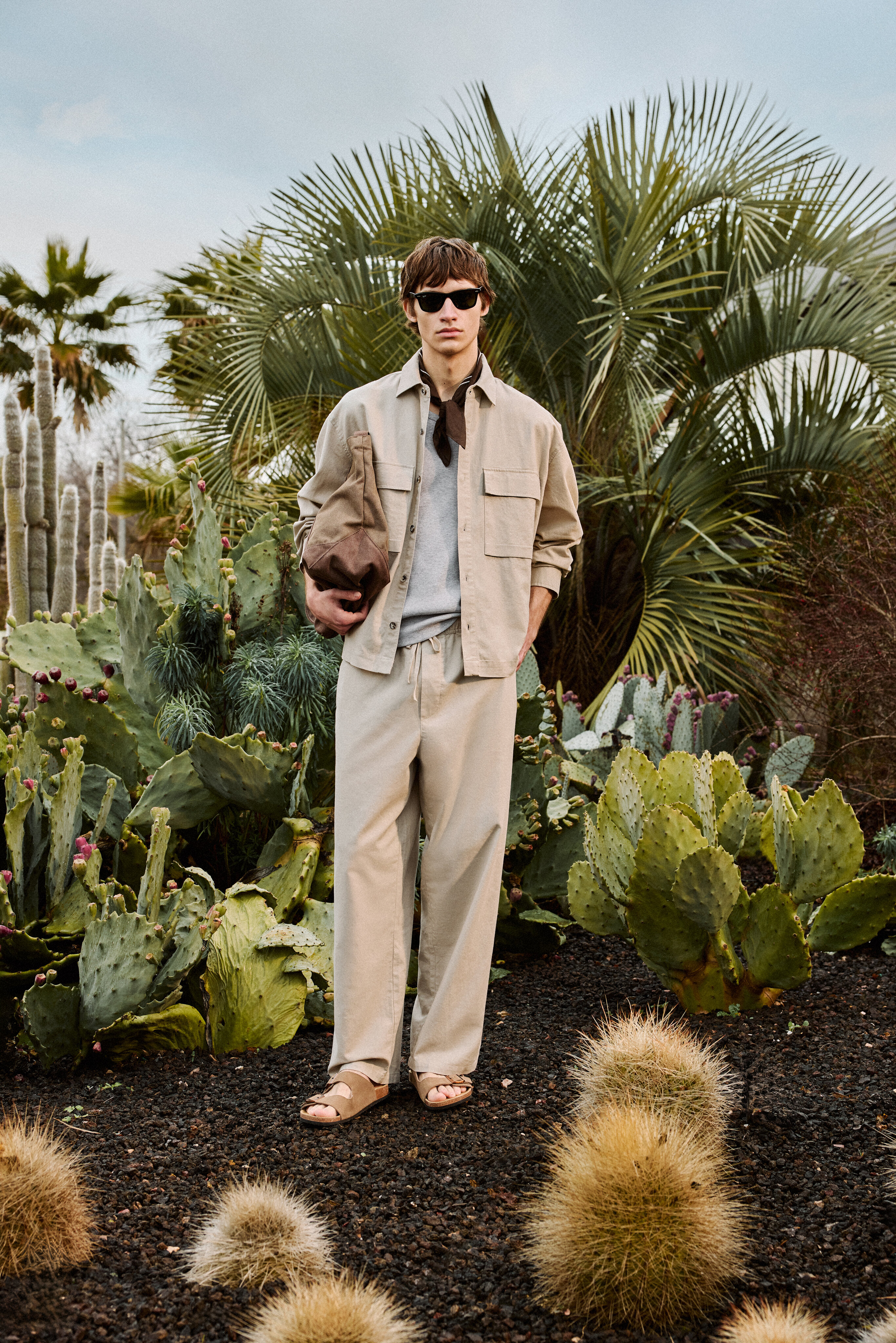 Imagem 0 de Calças Folgadas de Linho