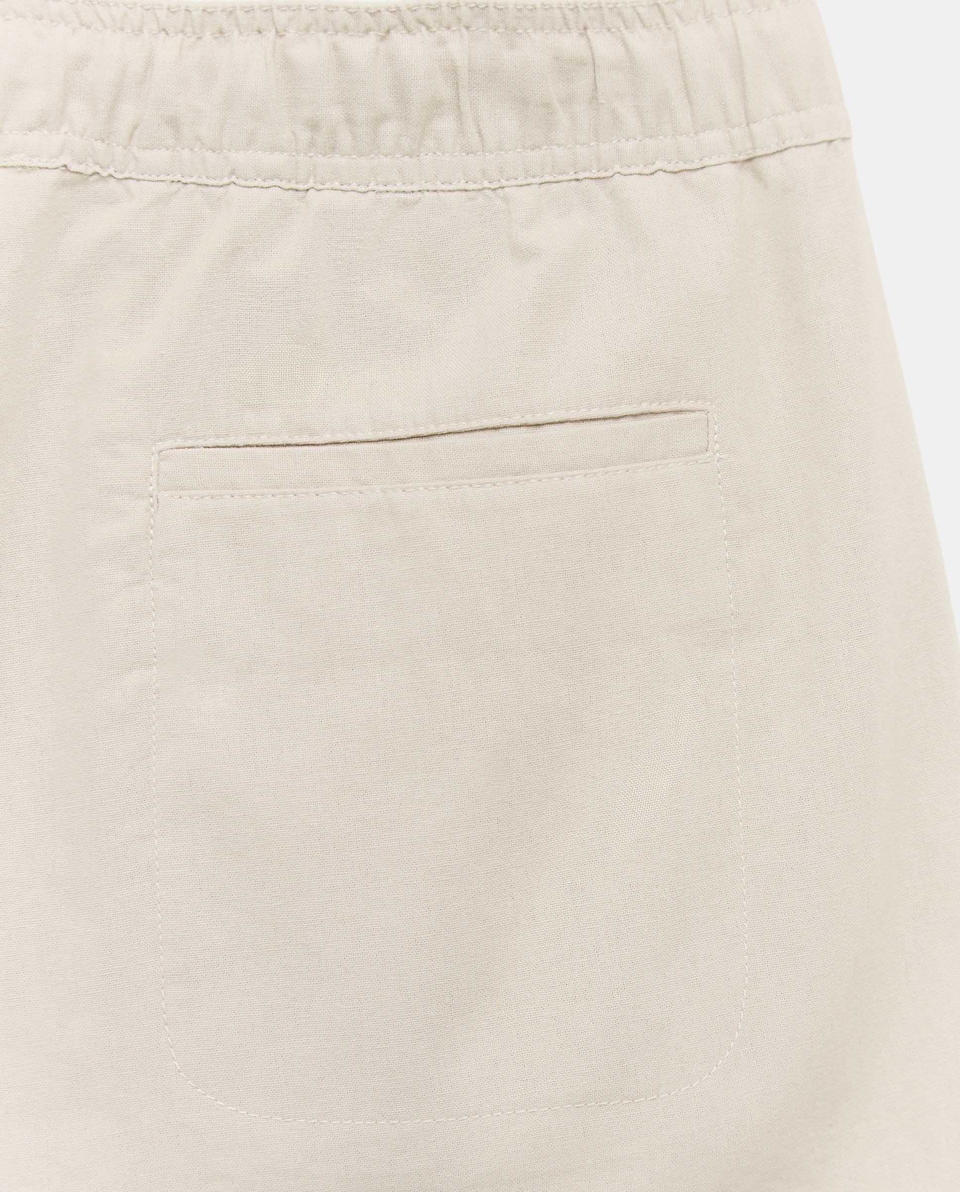 Calças Folgadas de Linho 850 Pedra-5