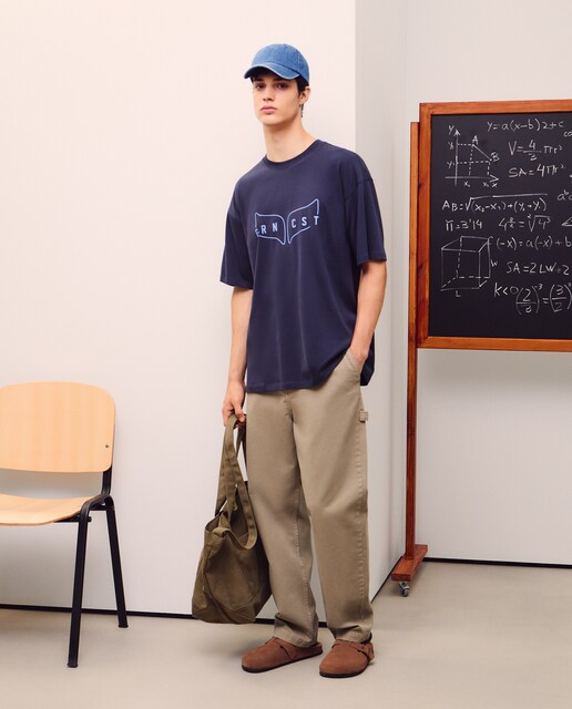 Imagen 0 de Camiseta hombre manga corta logo