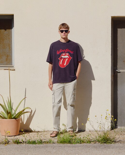 Imagem 0 de T-shirt de Manga Curta Música Rolling Stones