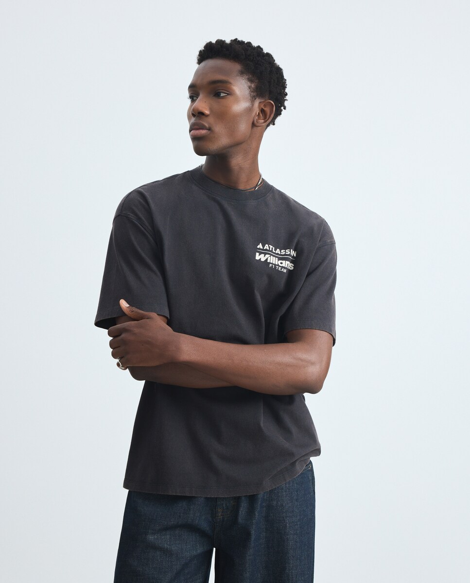 Imagen 0 de Camiseta manga corta licencias F1 Williams Negro