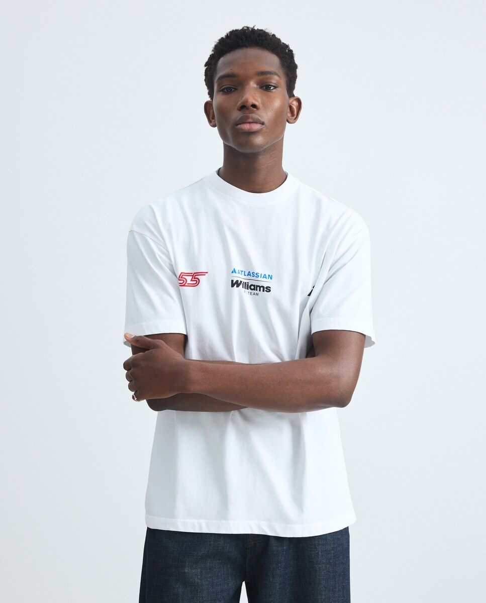 Imagen 0 de Camiseta manga corta licencias F1 Williams Blanco
