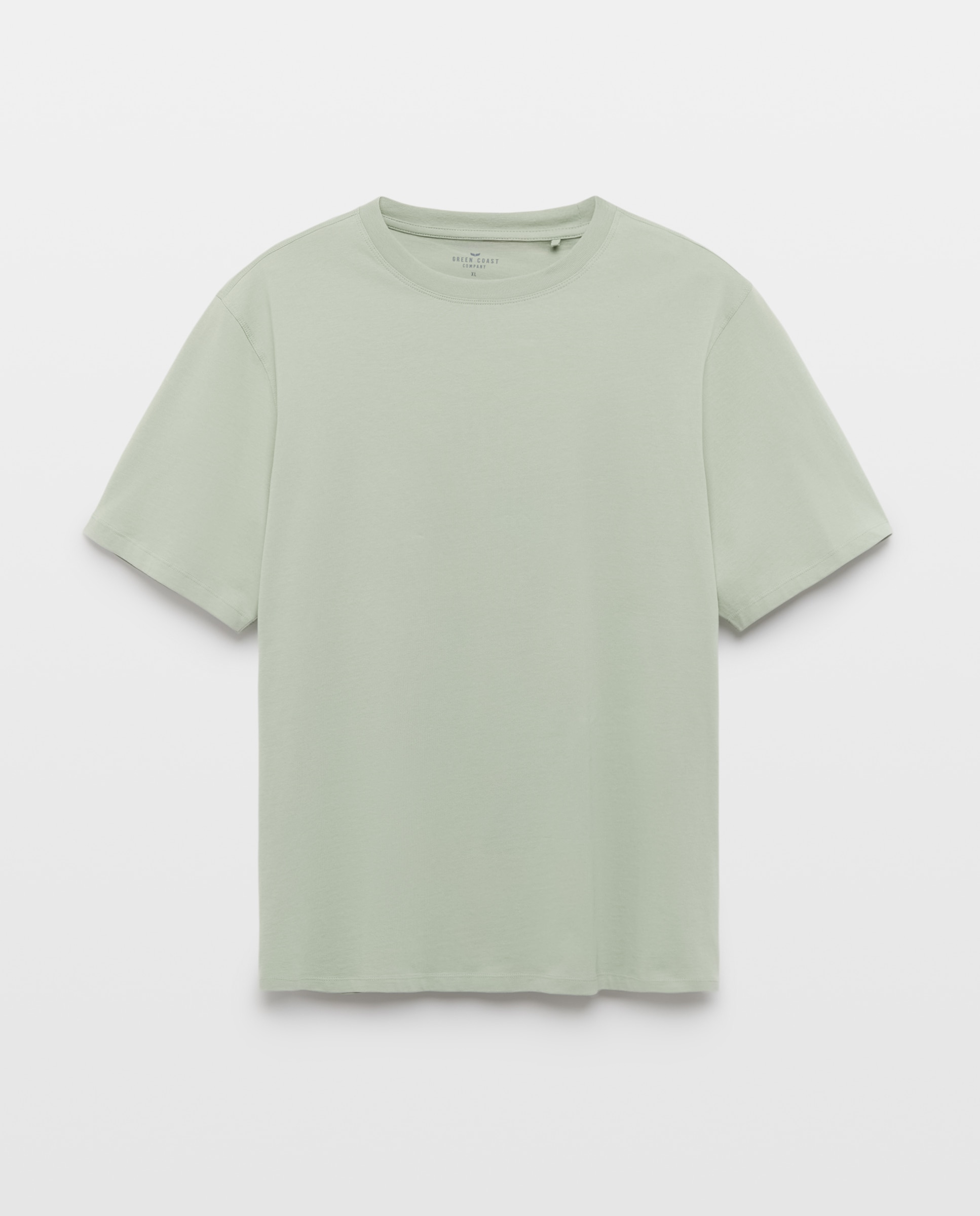 Imagen 1 de Camiseta de hombre en algodón blanca de manga corta 510 Verde claro