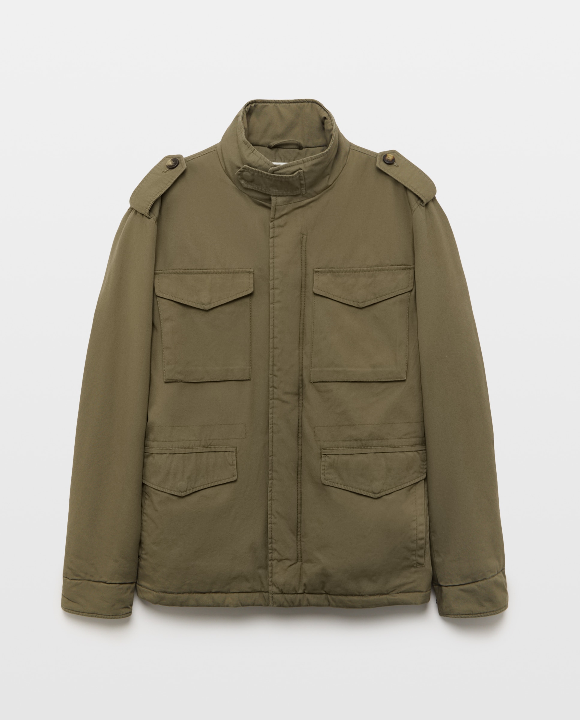 Imagen 4 de Cazadora hombre militar bolsillos - Green Coast - 520 Kaki 520 Kaki