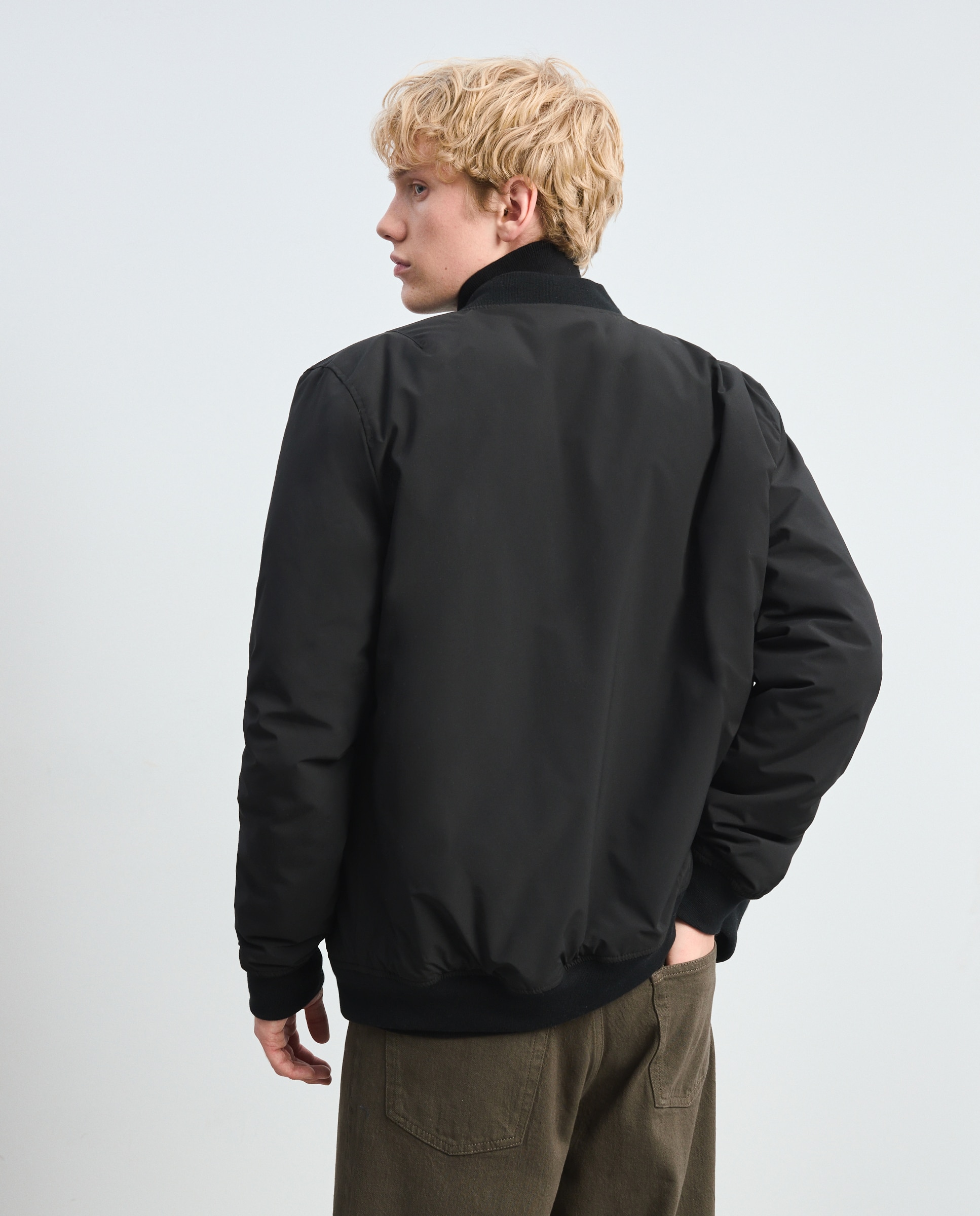 Imagen 3 de Cazadora bomber acolchada - Green Coast - Negro Negro
