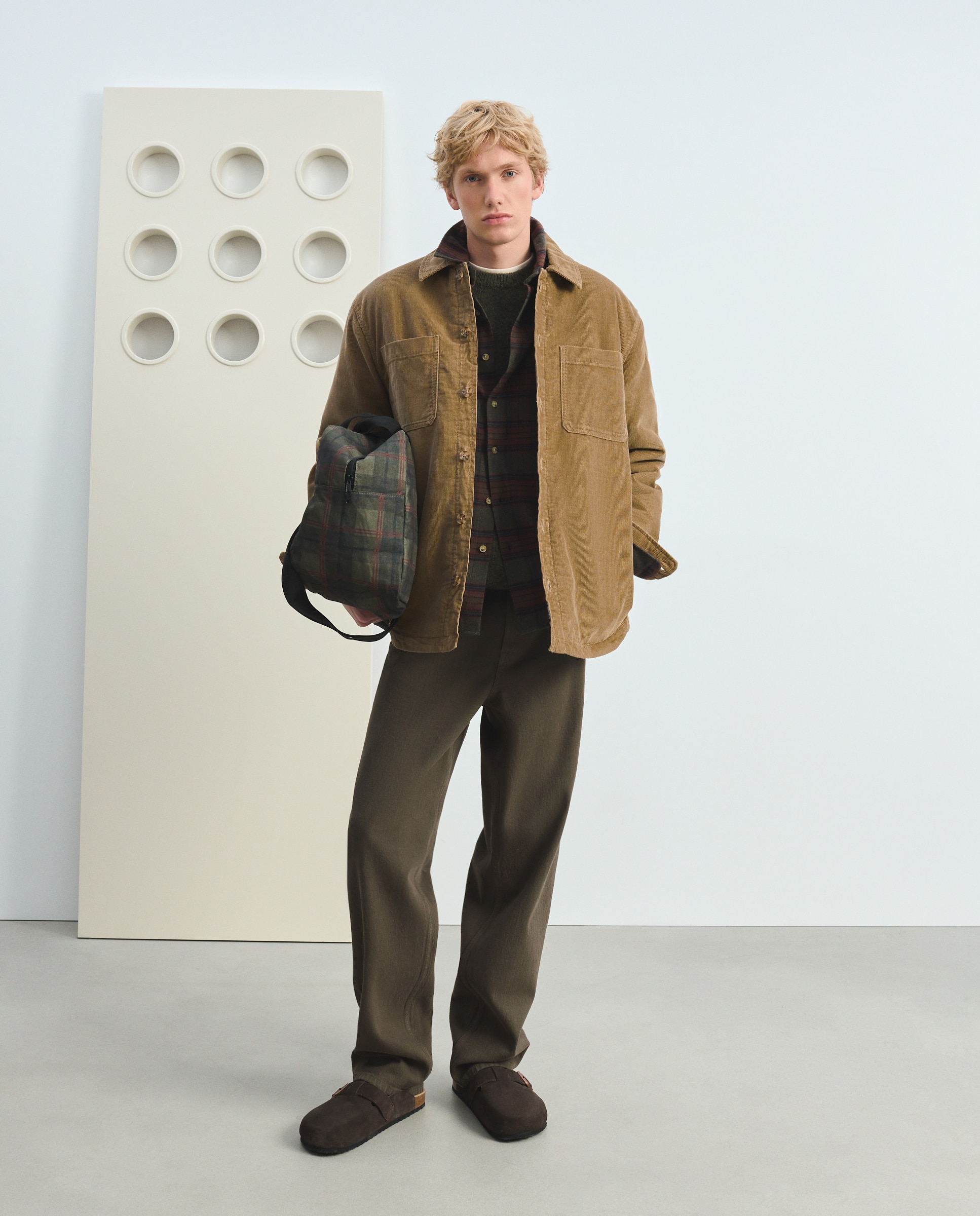 Cazadora sobrecamisa pana borrego - Green Coast - 730 Camel 730 Camel-2