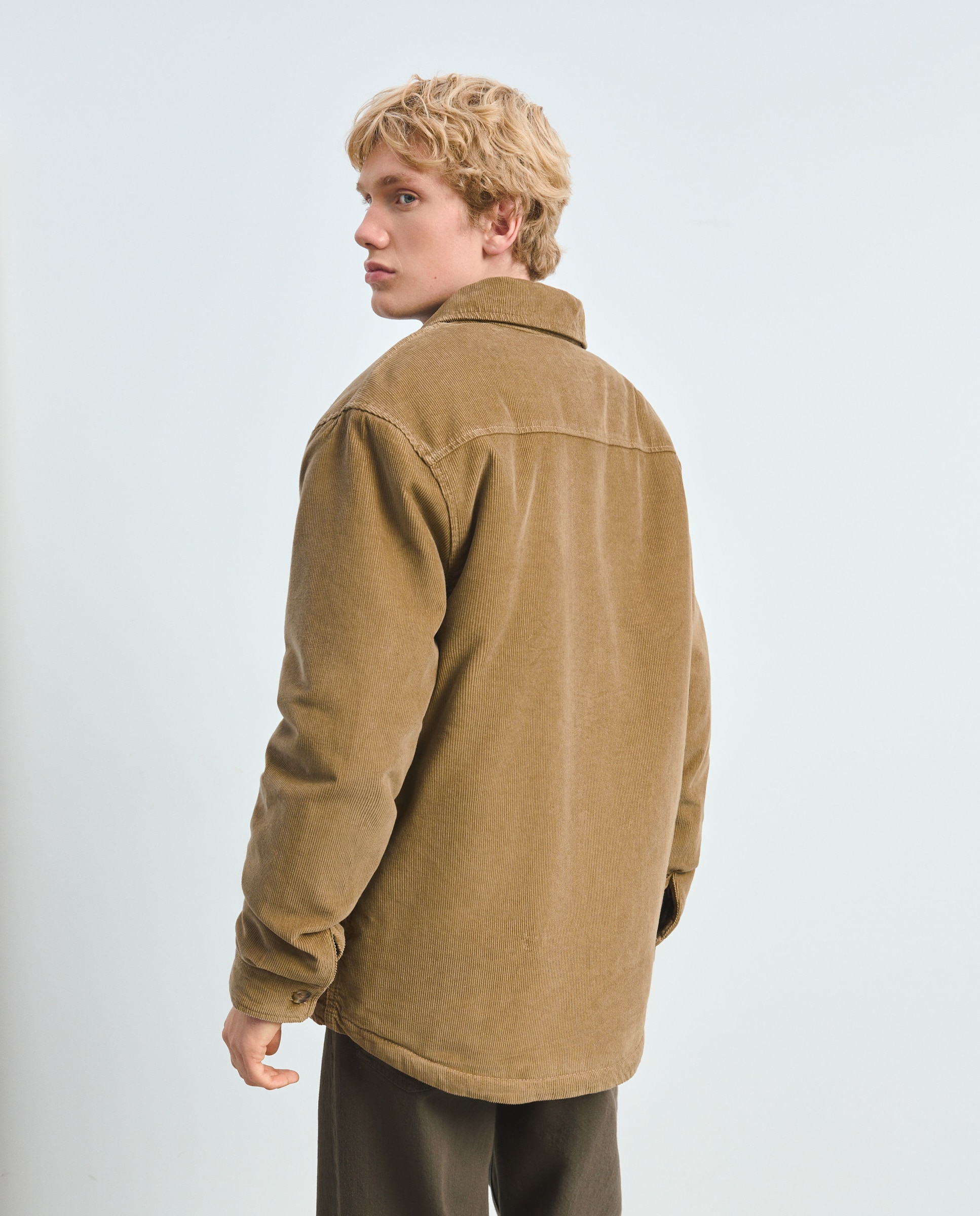 Cazadora sobrecamisa pana borrego - Green Coast - 730 Camel 730 Camel-3