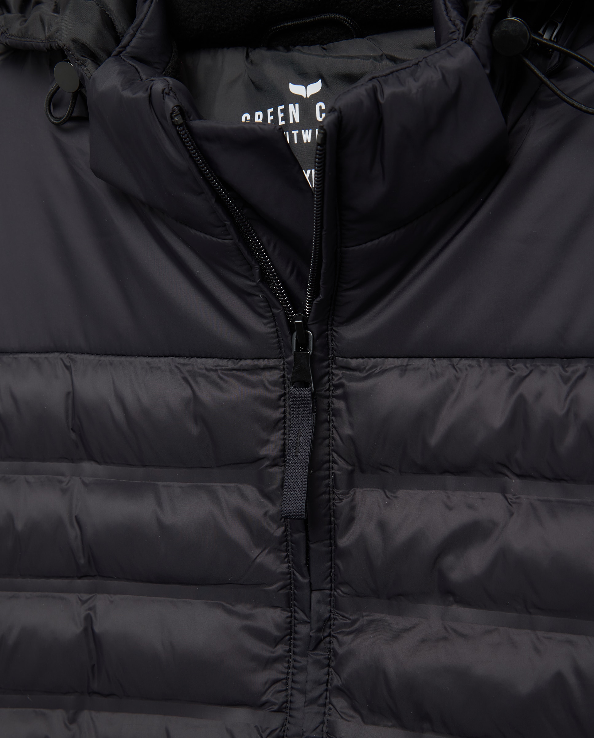 Imagen 5 de Cazadora plumas light de hombre - Green Coast - Negro Negro