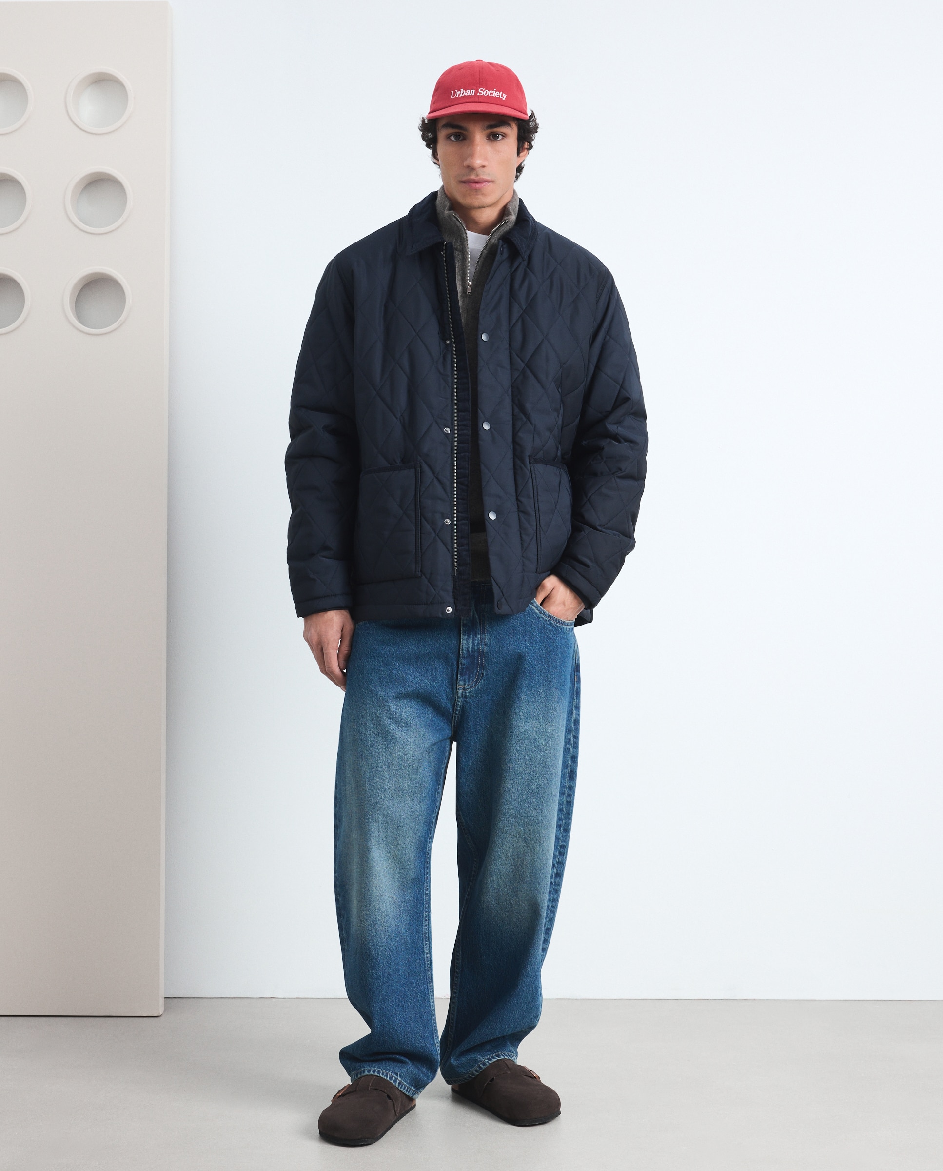 Chaquetón hombre estilo husky - Green Coast - Azul marino Azul marino-1