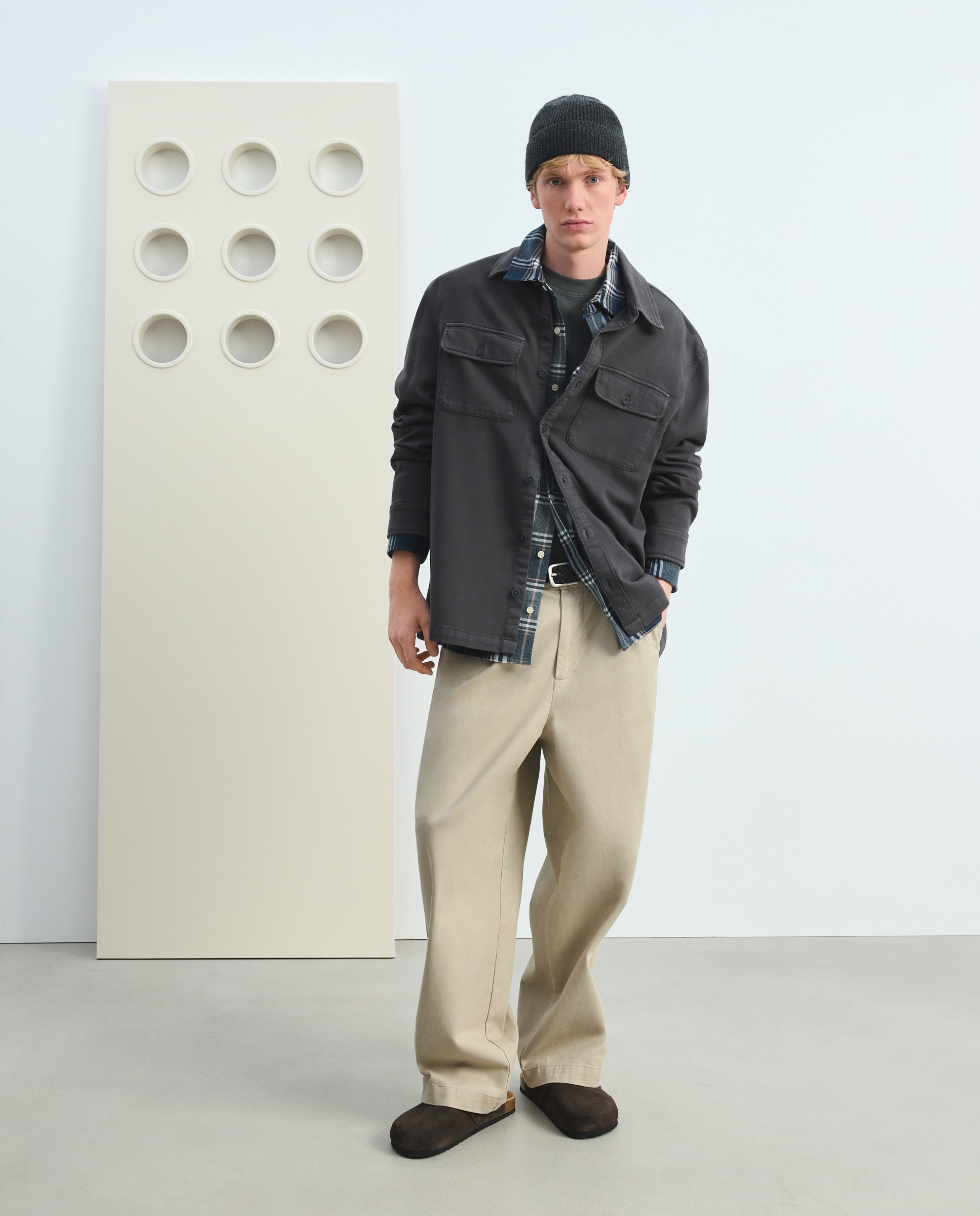 Imagen 1 de Sobrecamisa de hombre tipo punto - Green Coast - 830 Antracita 830 Antracita